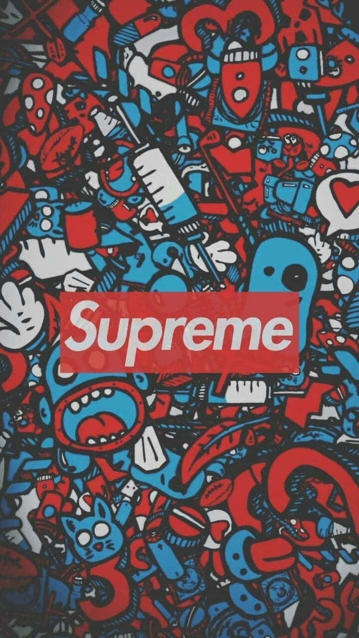 720x1280 Download Take a dive into the world of Supreme Drip Wallpaper, Phone