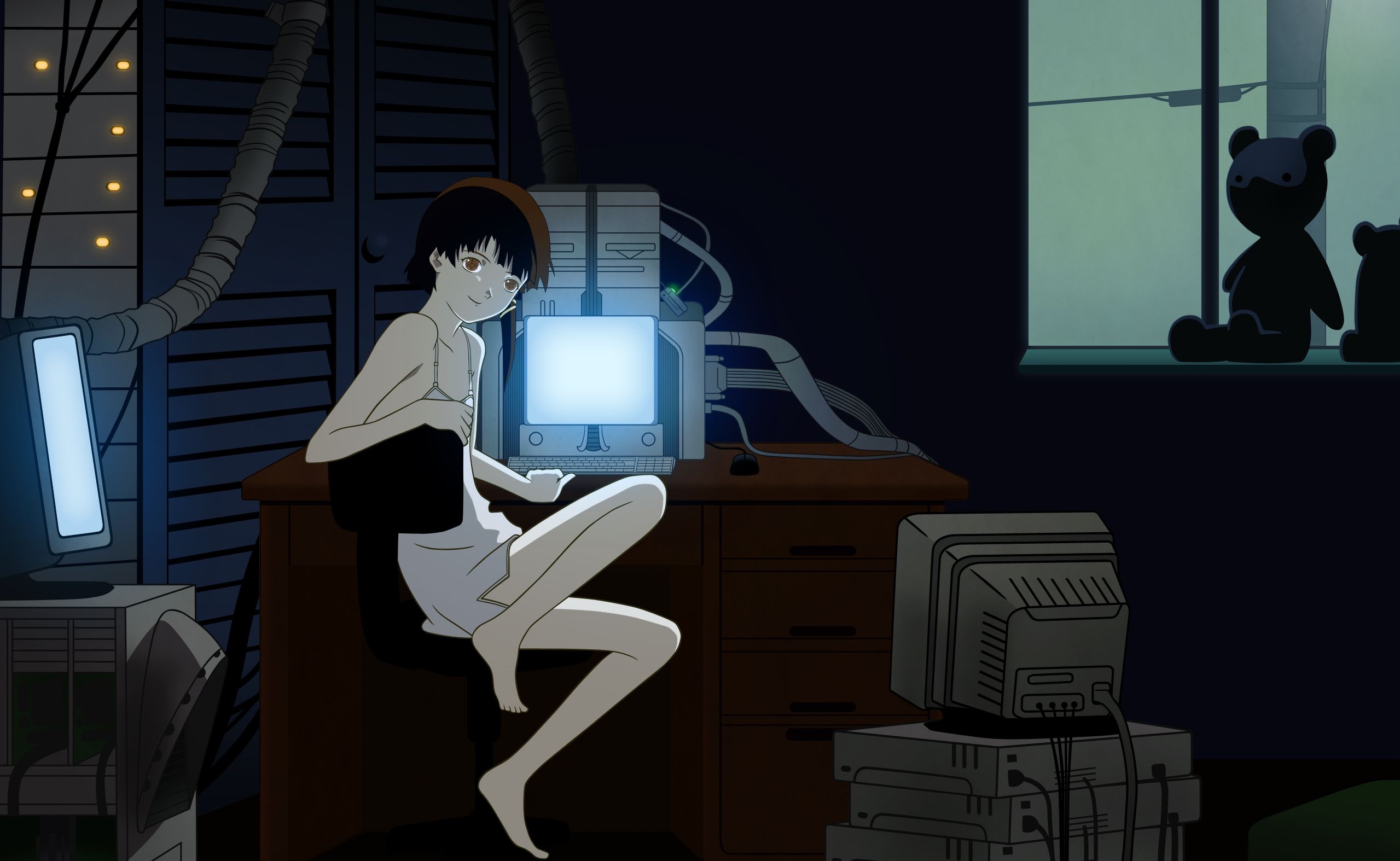 2560x1580 Serial Experiments Lain HD Wallpaper, Desktop