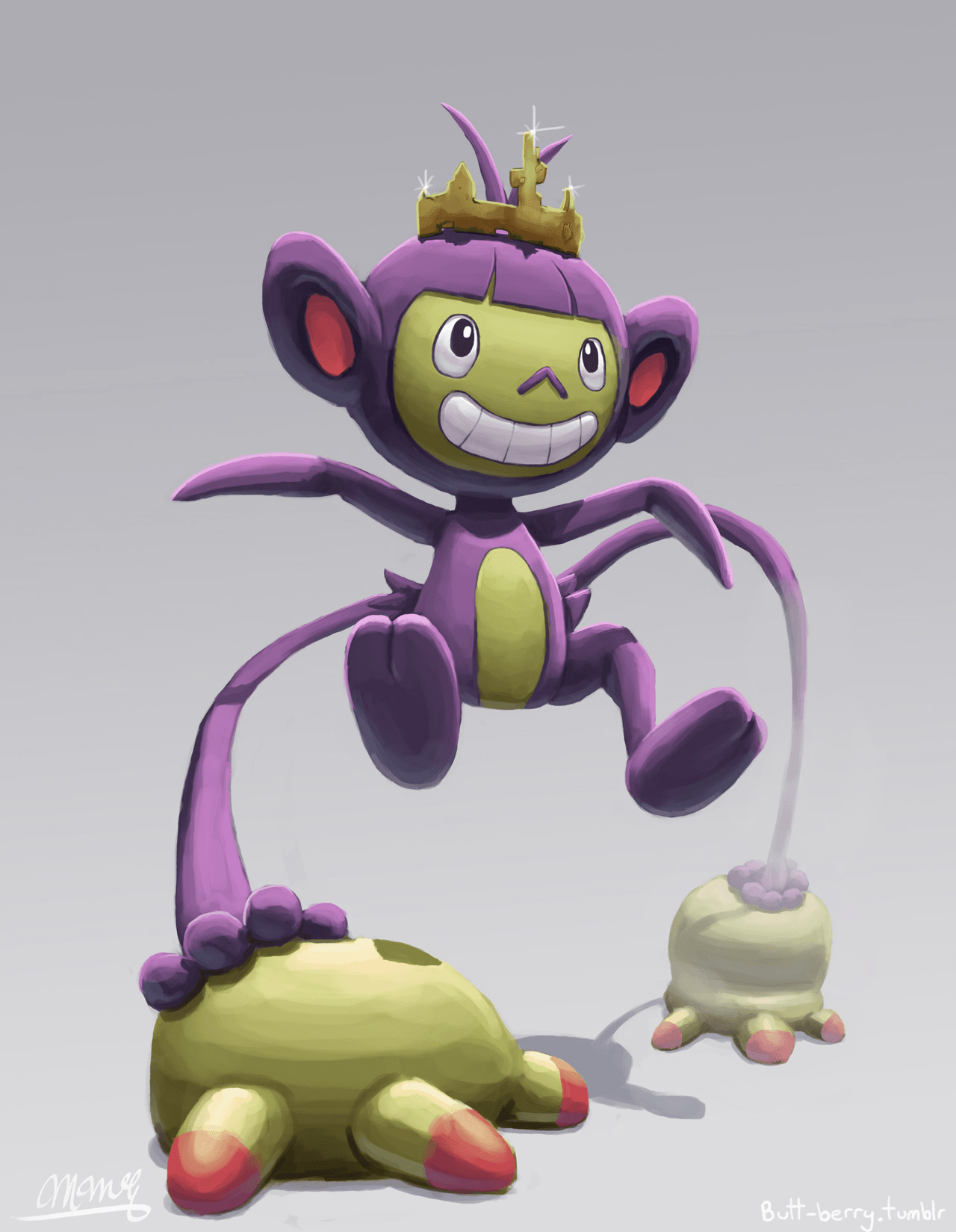 1280x1650 King Ambipom. Pokemon. Pokémon, Phone