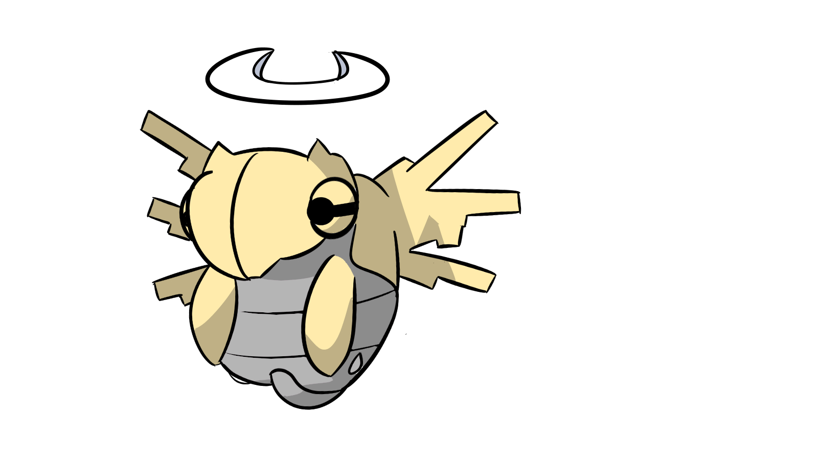 1600x900 another abomination, shedinja edition, Desktop