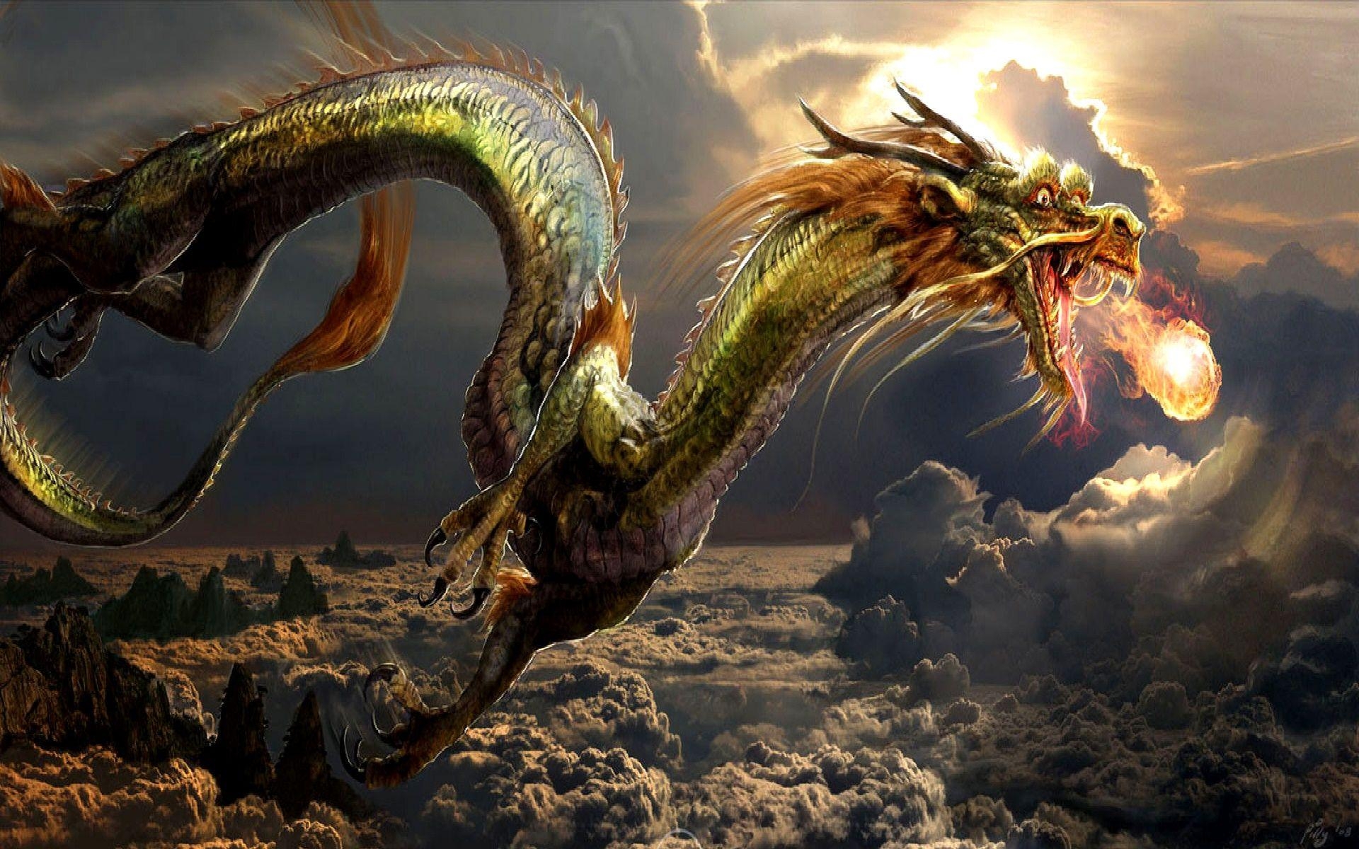 1920x1200 Dragon Wallpaper Full HD, Desktop