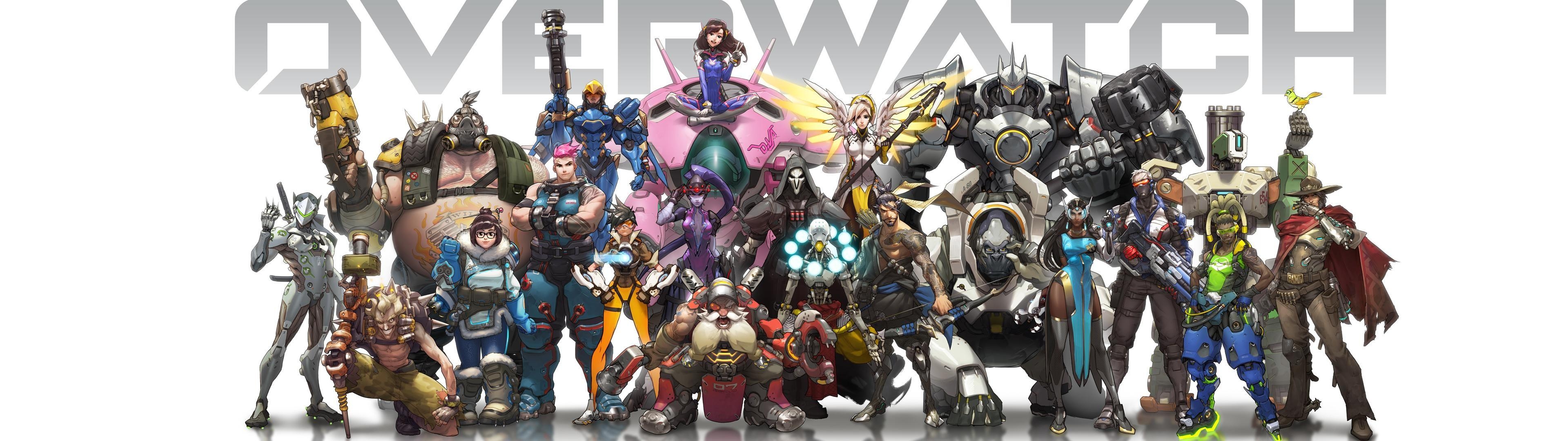 3840x1080 Overwatch Dual Monitor Wallpaper, Dual Screen