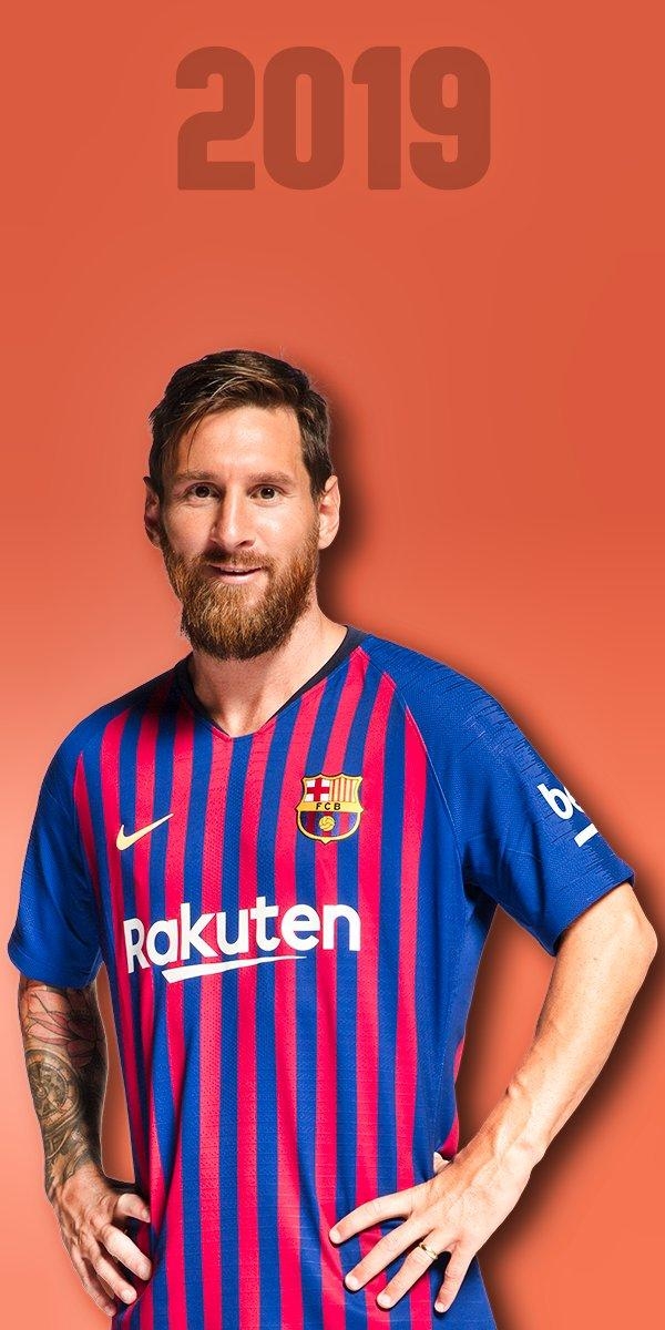 600x1200 Lionel Messi 2019 wallpaper, Phone