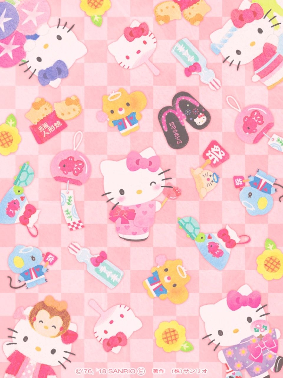 960x1280 from Hello Kitty Collage. Hello kitty background, Melody hello kitty, Hello kitty art, Phone