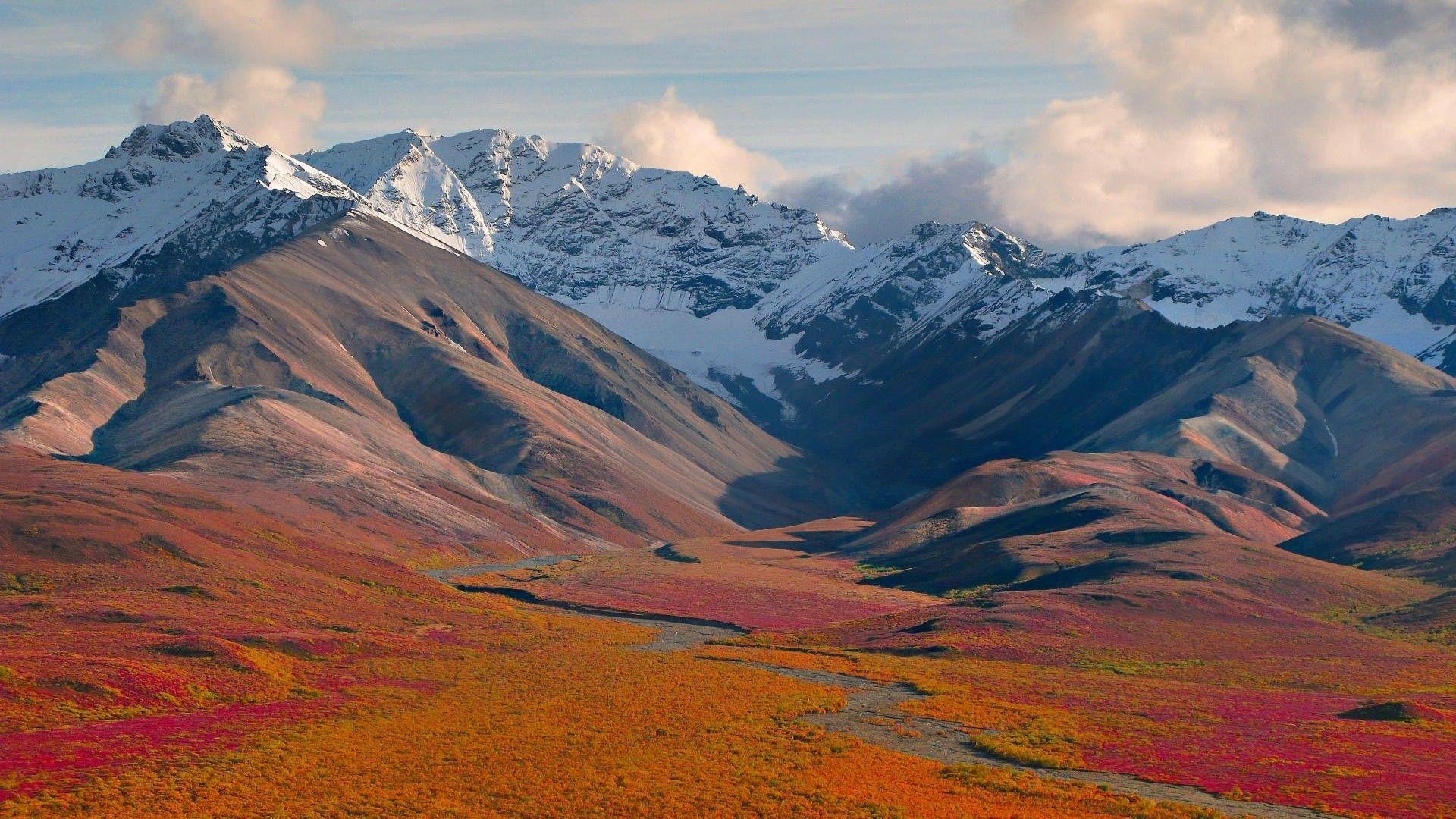 1920x1080 Denali National Park Mountain View in Alaska United States Wallpaper, Desktop