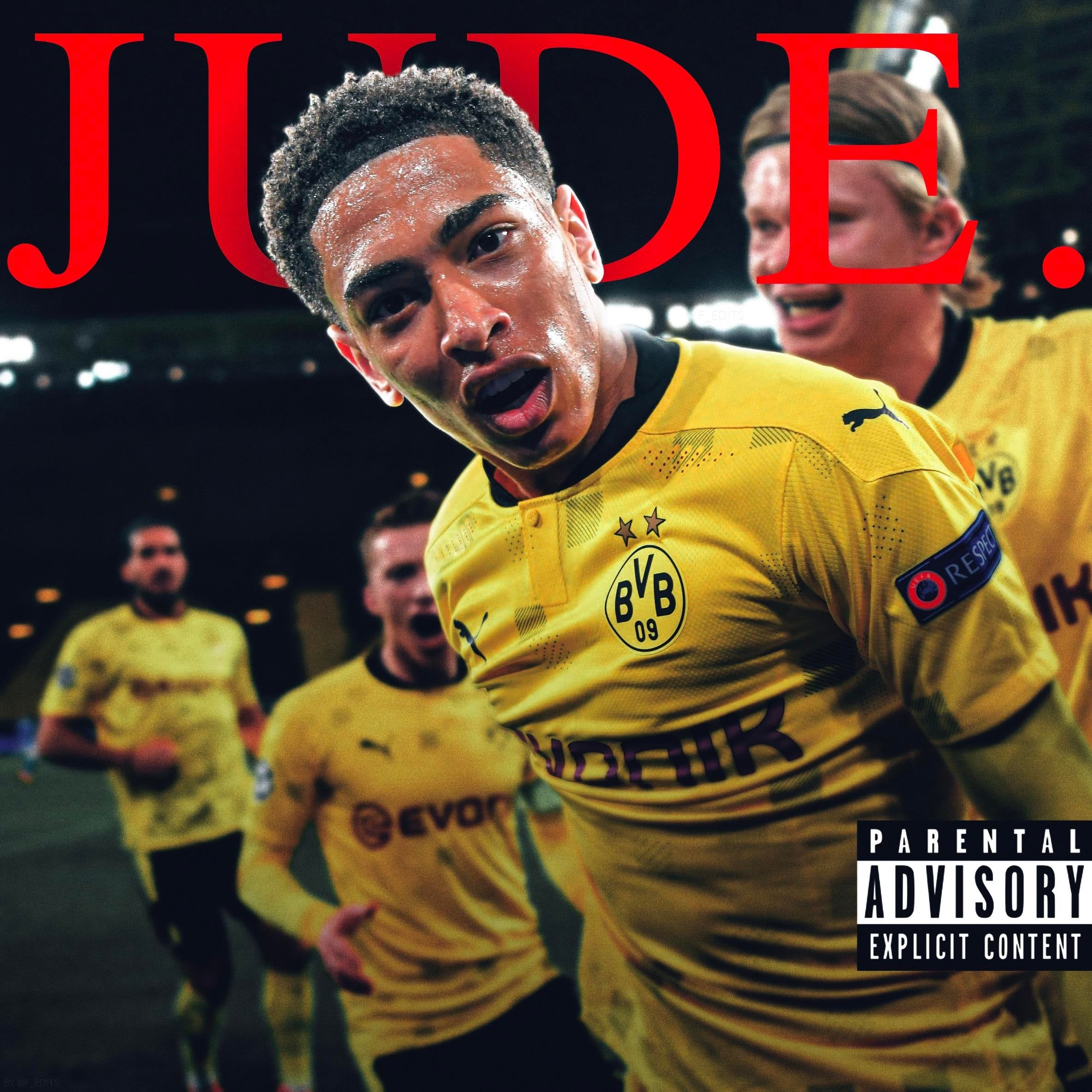 2380x2380 I took the Jude Bellingham picture and turned it into an album and FIFA cover, Phone