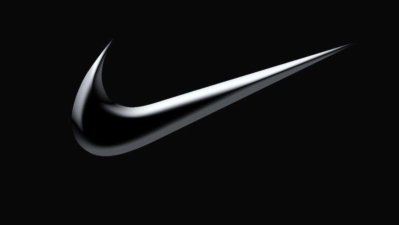 1360x770 Nike Black Wallpaper, Desktop