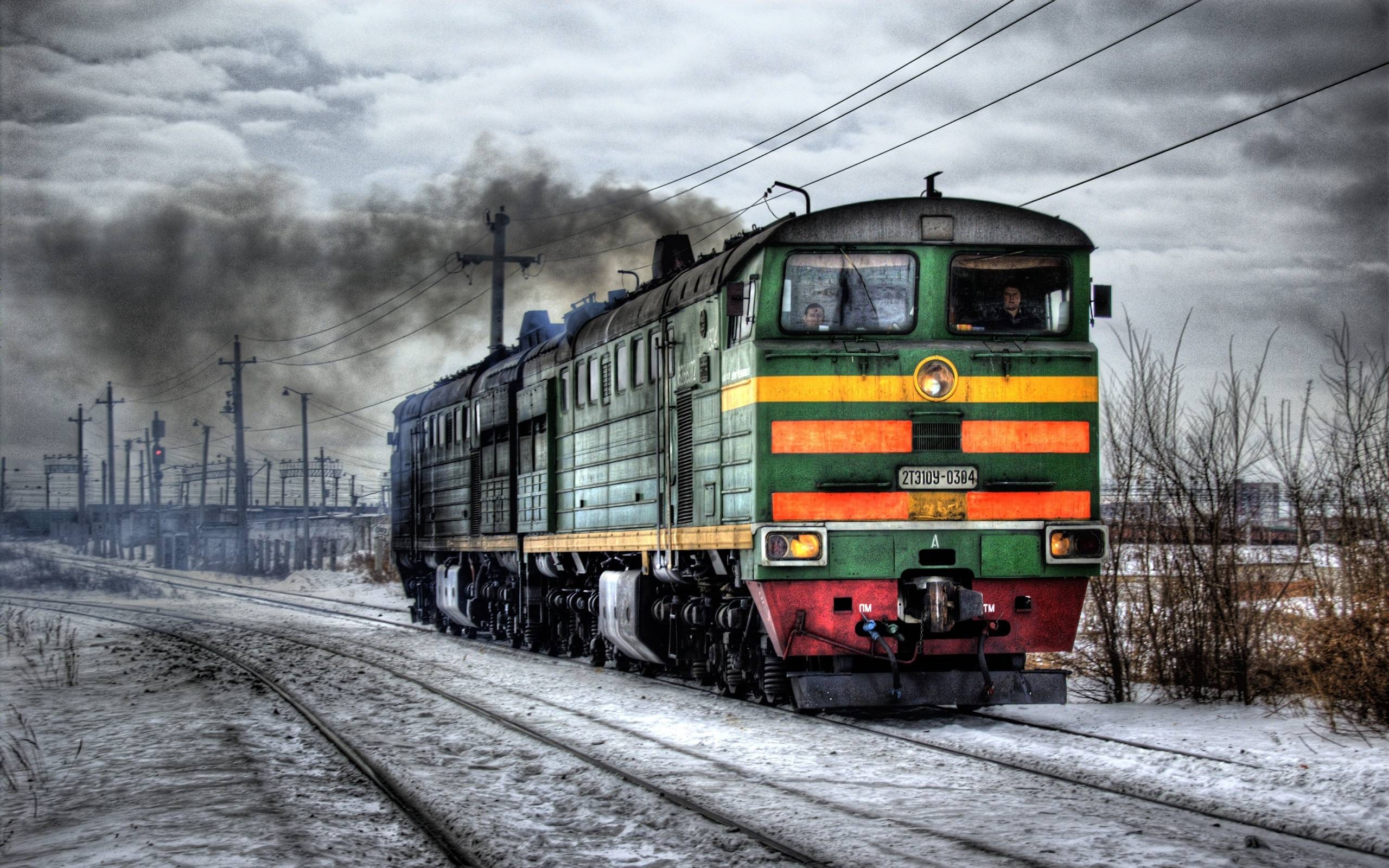 2560x1600 Diesel Train Wallpaper Photography Best Backgr Wallpaper, Desktop