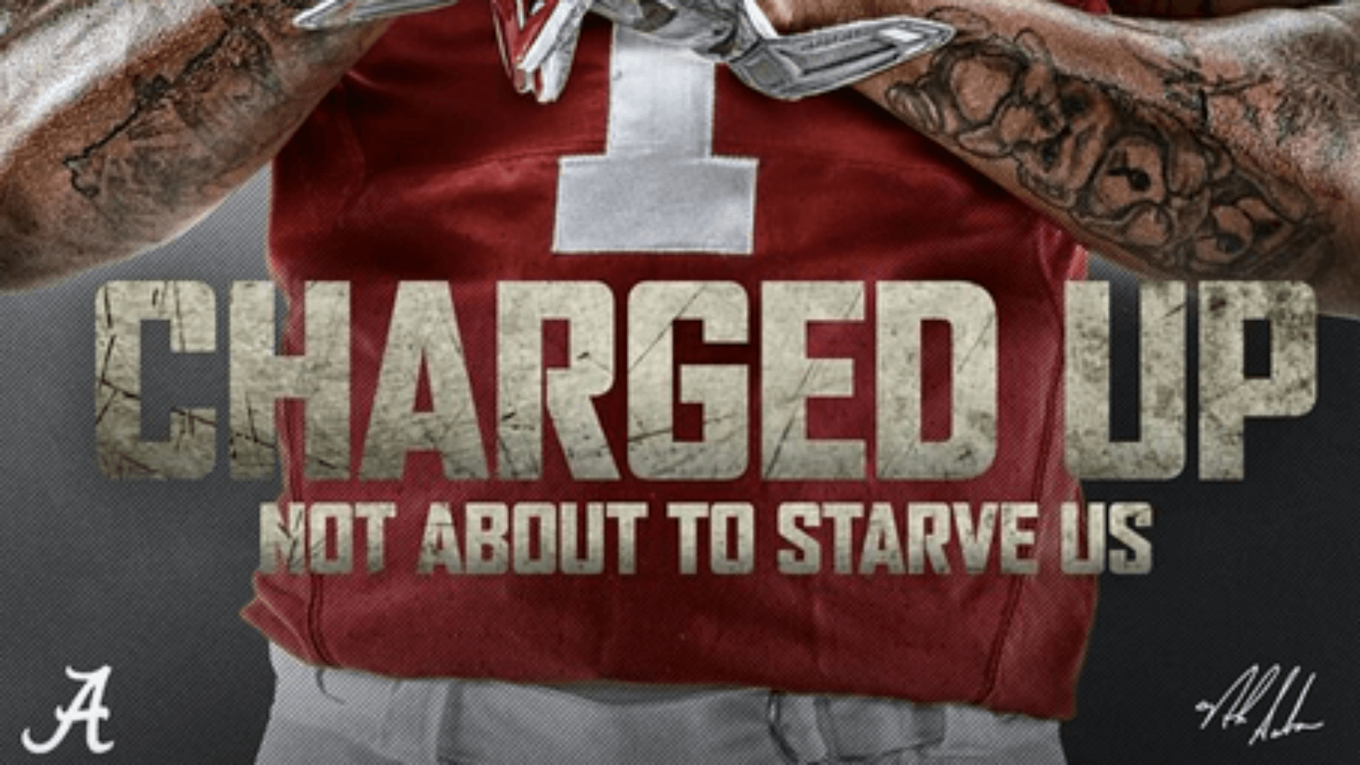 1920x1080 Alabama uses Drake's single 'Charged up' as inspiration. NCAA, Desktop