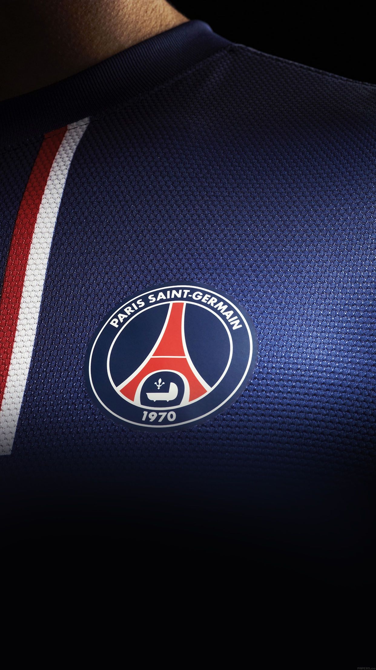 1250x2210 iPhone7papers psg paris saint germain fc jersey logo soccer, Phone