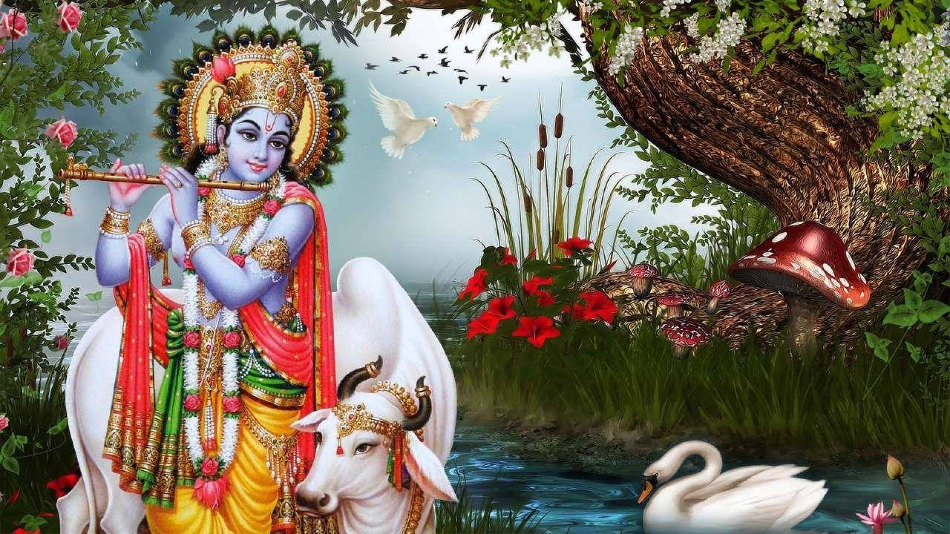 1920x1080 Lord Krishna Image Archives, Desktop