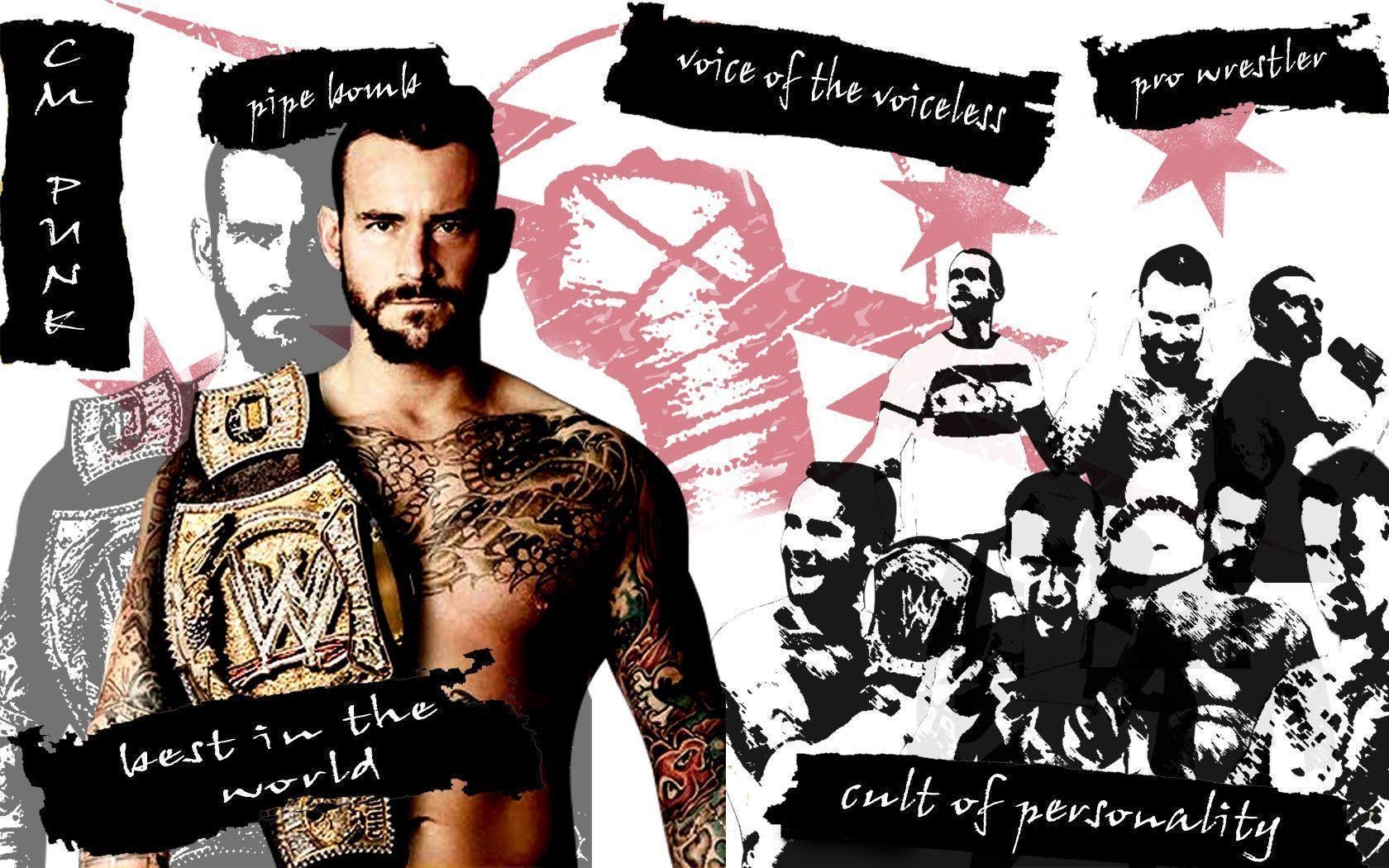 1680x1050 Graphic Break: CM Punk “Quotes” Wallpaper. Hittin&; The Canvas, Desktop