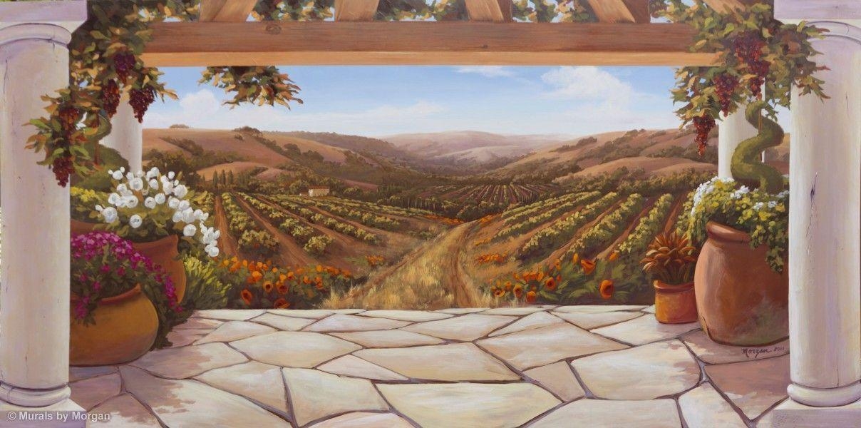 1210x600 Napa Vineyard Wallpaper, Dual Screen