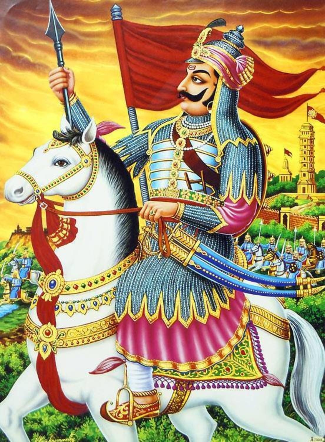 1110x1500 Maharana Pratap HD Wallpaper, Phone