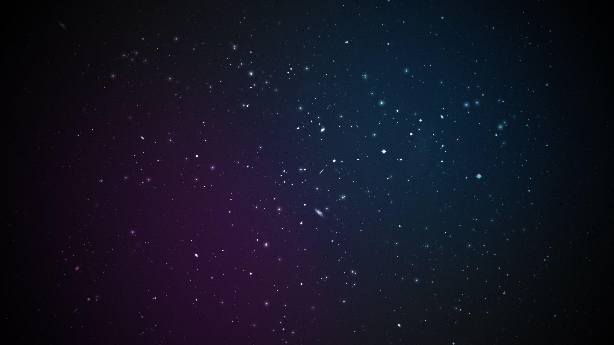 2560x1440 Galaxy Starry Night, Desktop