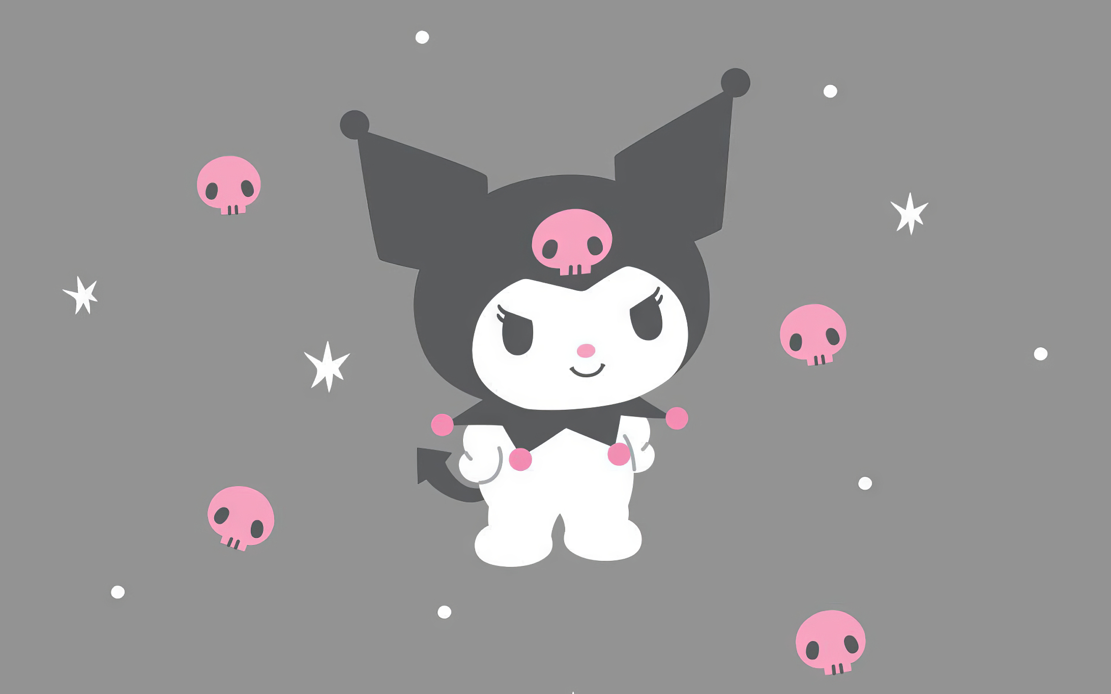 2190x1370 Cute Kuromi Onegai My Melody Wallpaper, Desktop