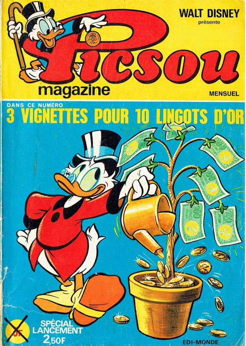 800x1130 Le journal de Mickey: Picsou magazine 003. Magazines for kids, Disney magazine, Cute disney wallpaper, Phone