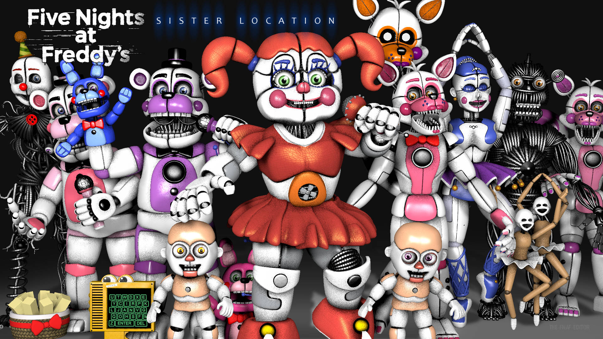 1920x1080 Download Funtime Animatronics Fnaf Wallpaper, Desktop