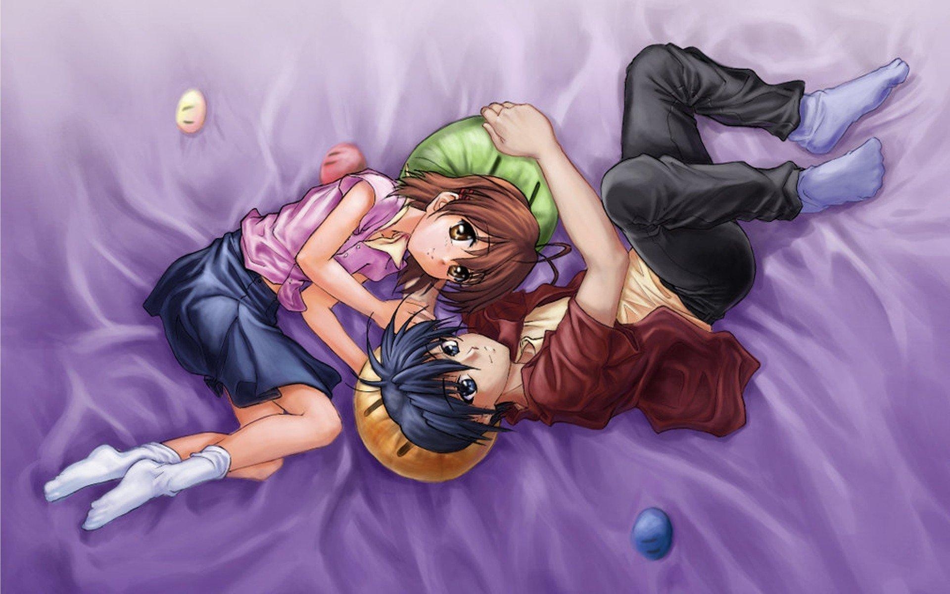 1920x1200 Clannad Furukawa Nagisa Dango Daikazoku Okazaki Tomoya dango, Desktop