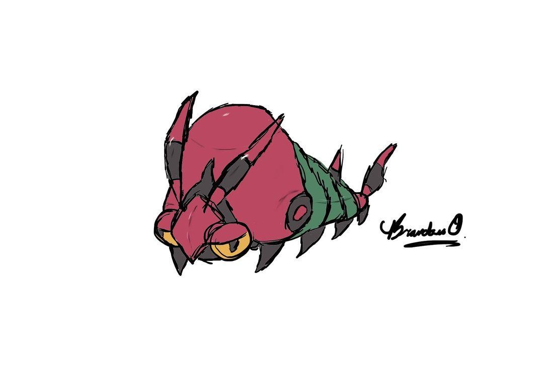 1100x730 Pokemon- Venipede, Desktop