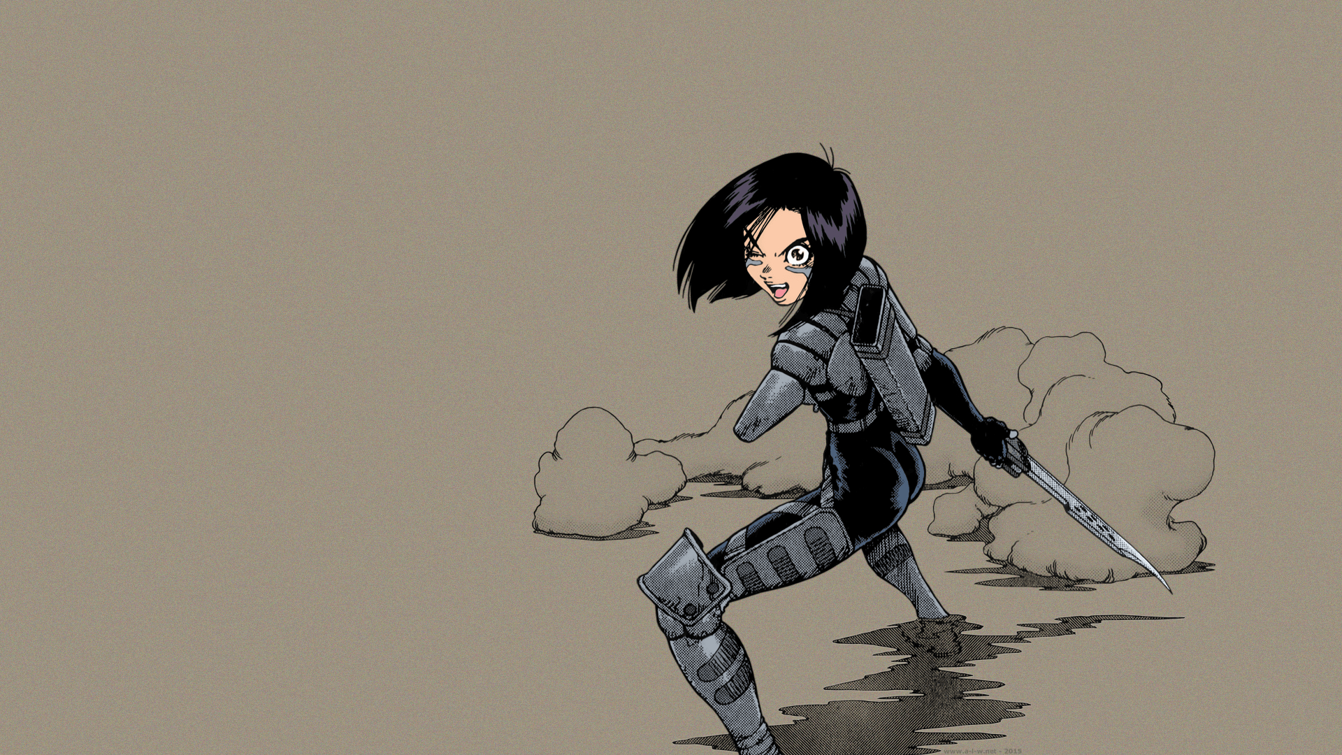 1920x1080 Girl anime Battle Angel Alita wallpaper and image, Desktop