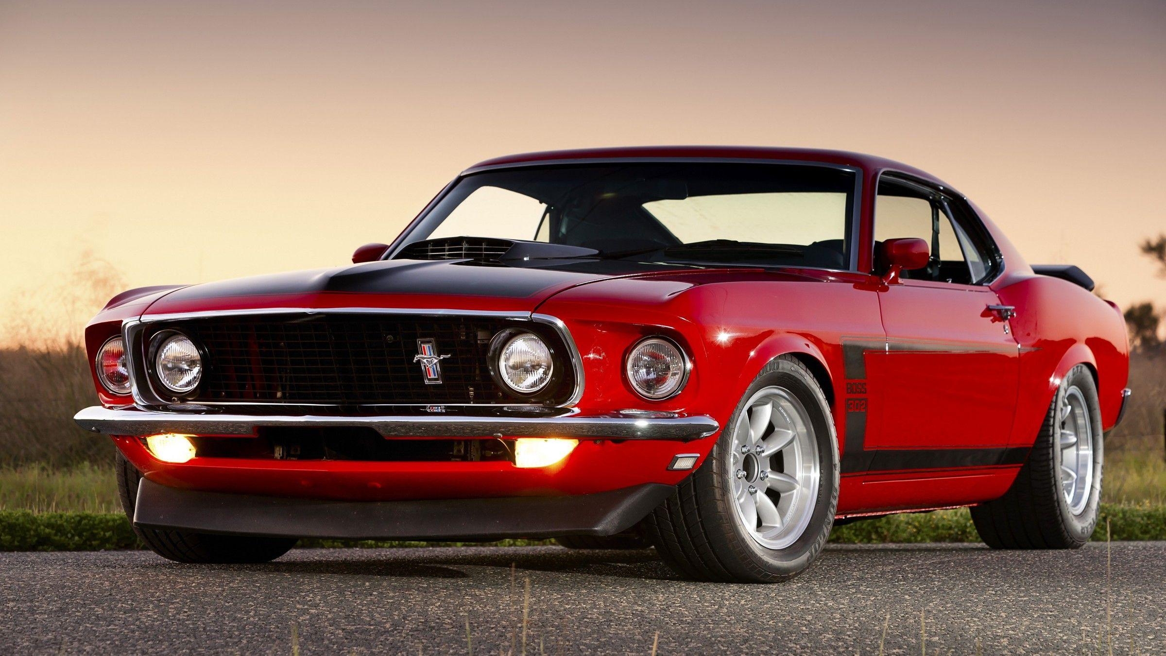 2400x1350 Cars ford mustang boss 302 muscle car wallpaper, Desktop