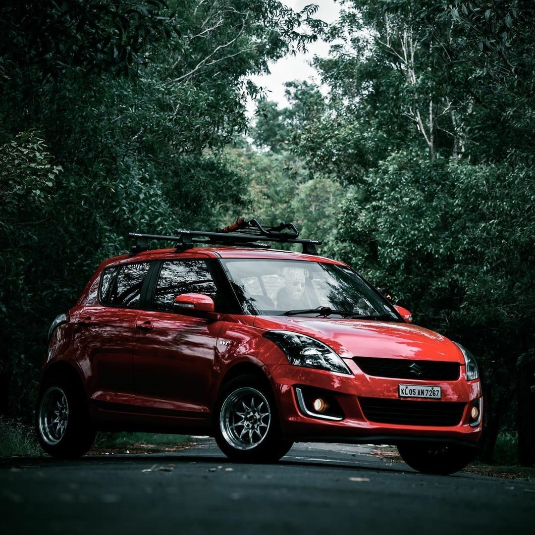 1080x1080 Modified red Maruti Swift. Luxury cars range rover, Modified cars, Swift, Phone