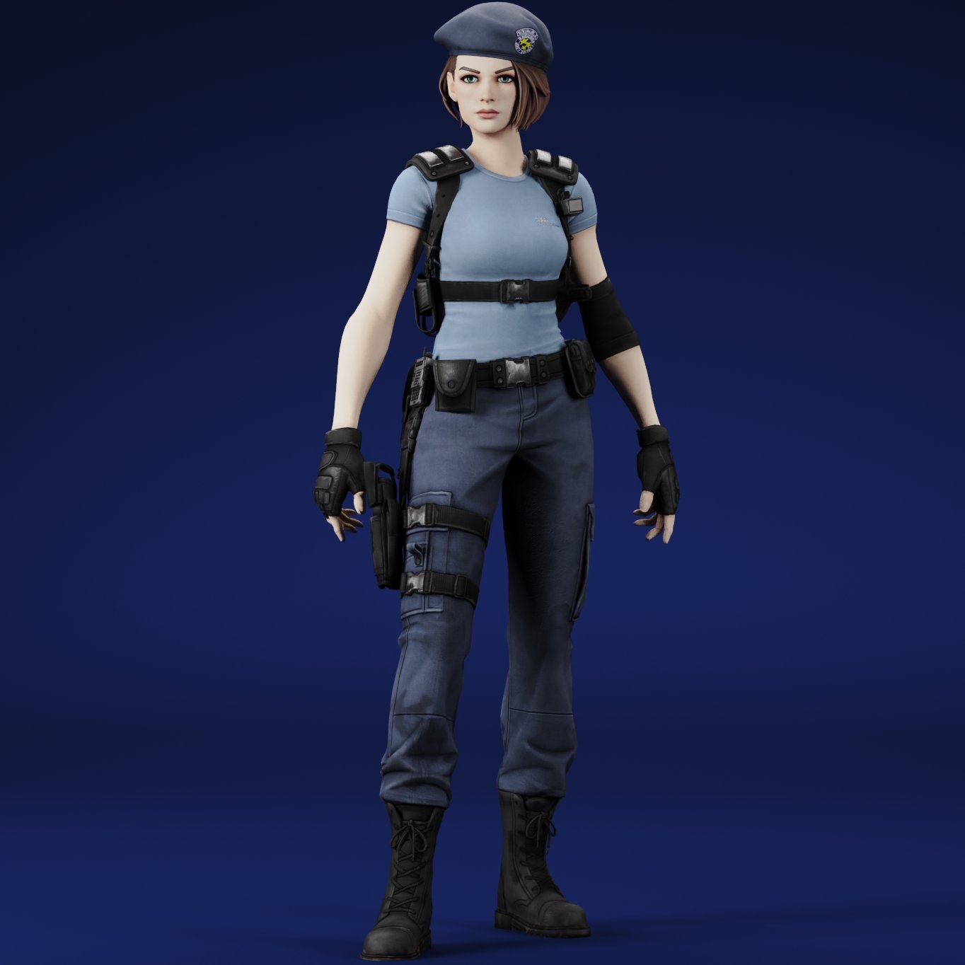 1370x1370 Jill Valentine Fortnite wallpaper, Phone