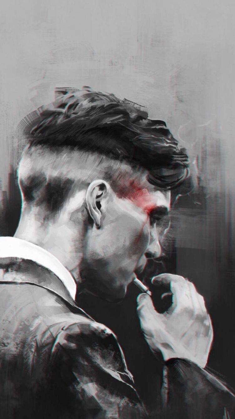 750x1340 found this nice art of thomas shelby, Phone