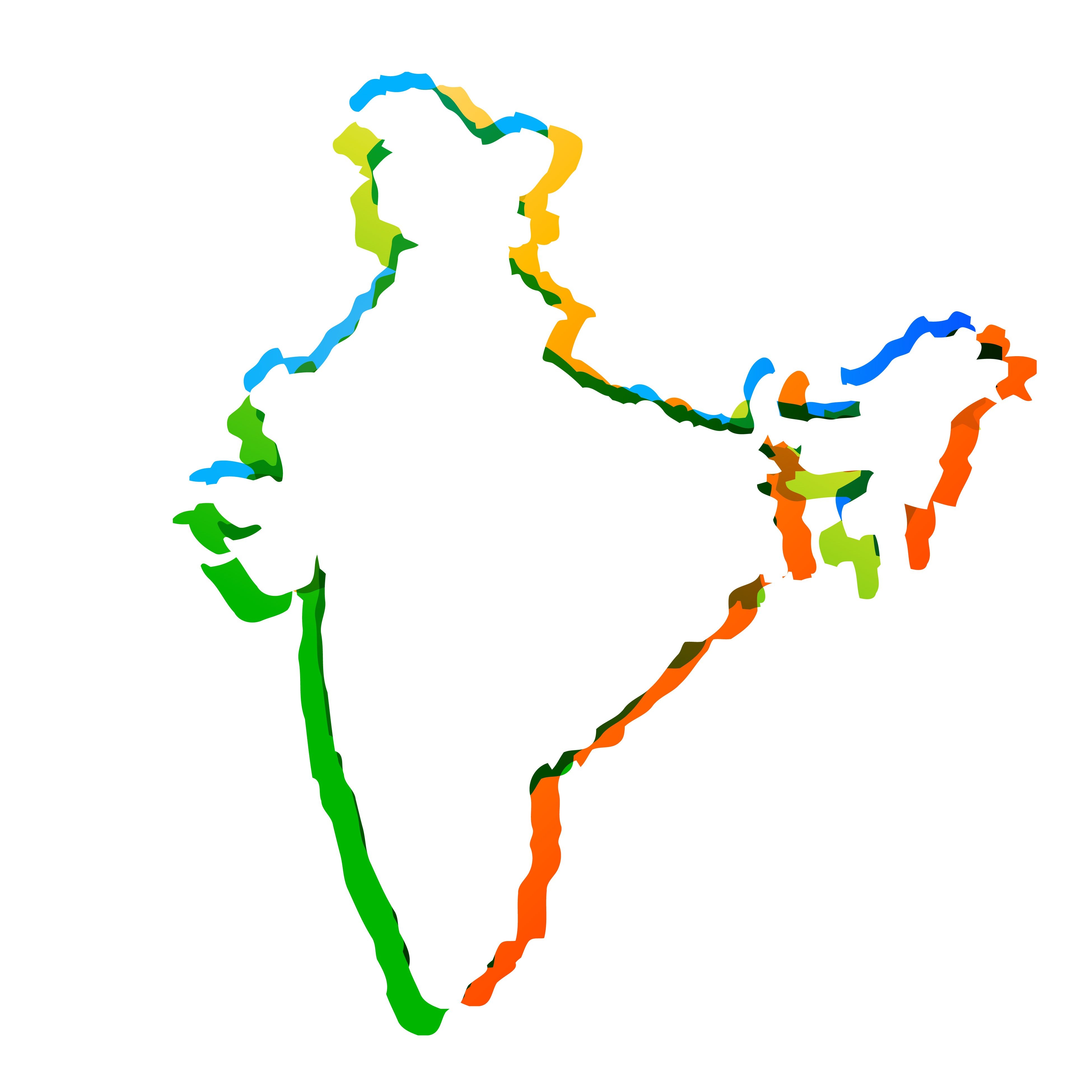 3900x3900 vector indian map Free Vectors, Clipart Graphics, Phone