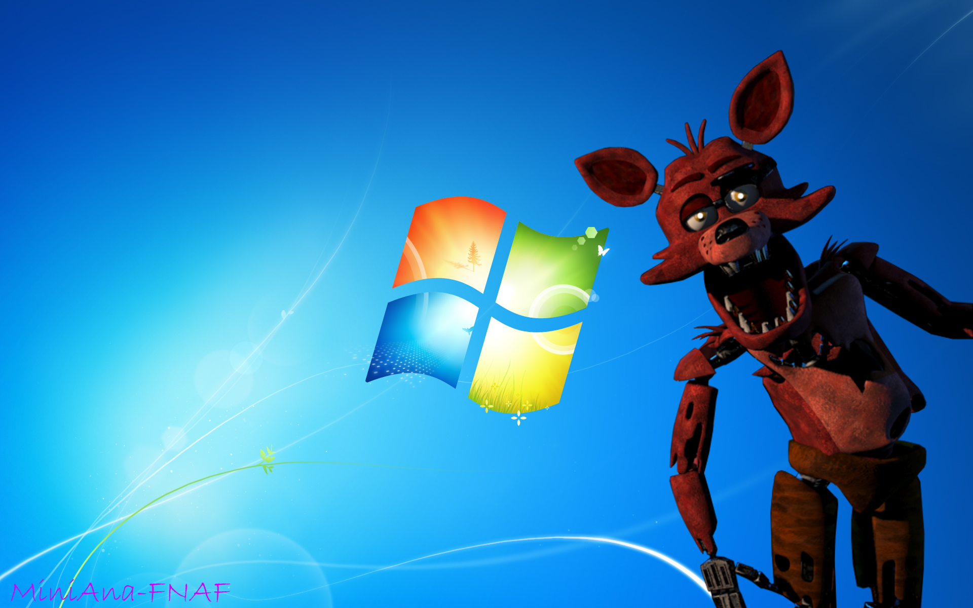 1920x1200 FNAF Wallpaper Foxy, Desktop