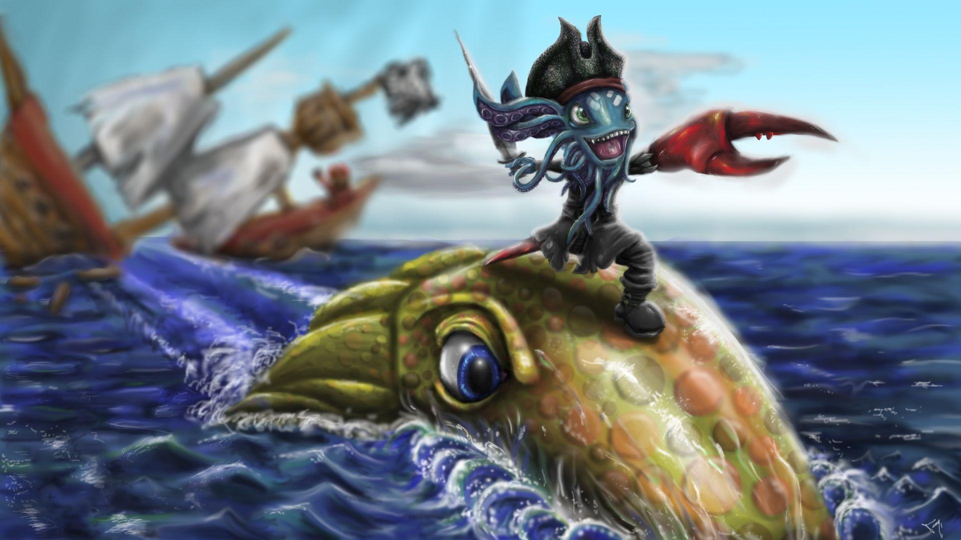 1920x1080 Davy Jones Fizz by LimoMeow of Legends Wallpaper, Desktop