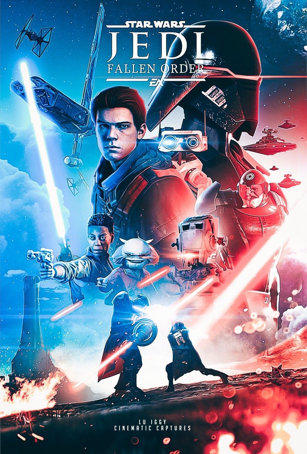 1000x1480 Star Wars Jedi Fallen Order. Star wars image, Star wars movies posters, Star wars jedi, Phone