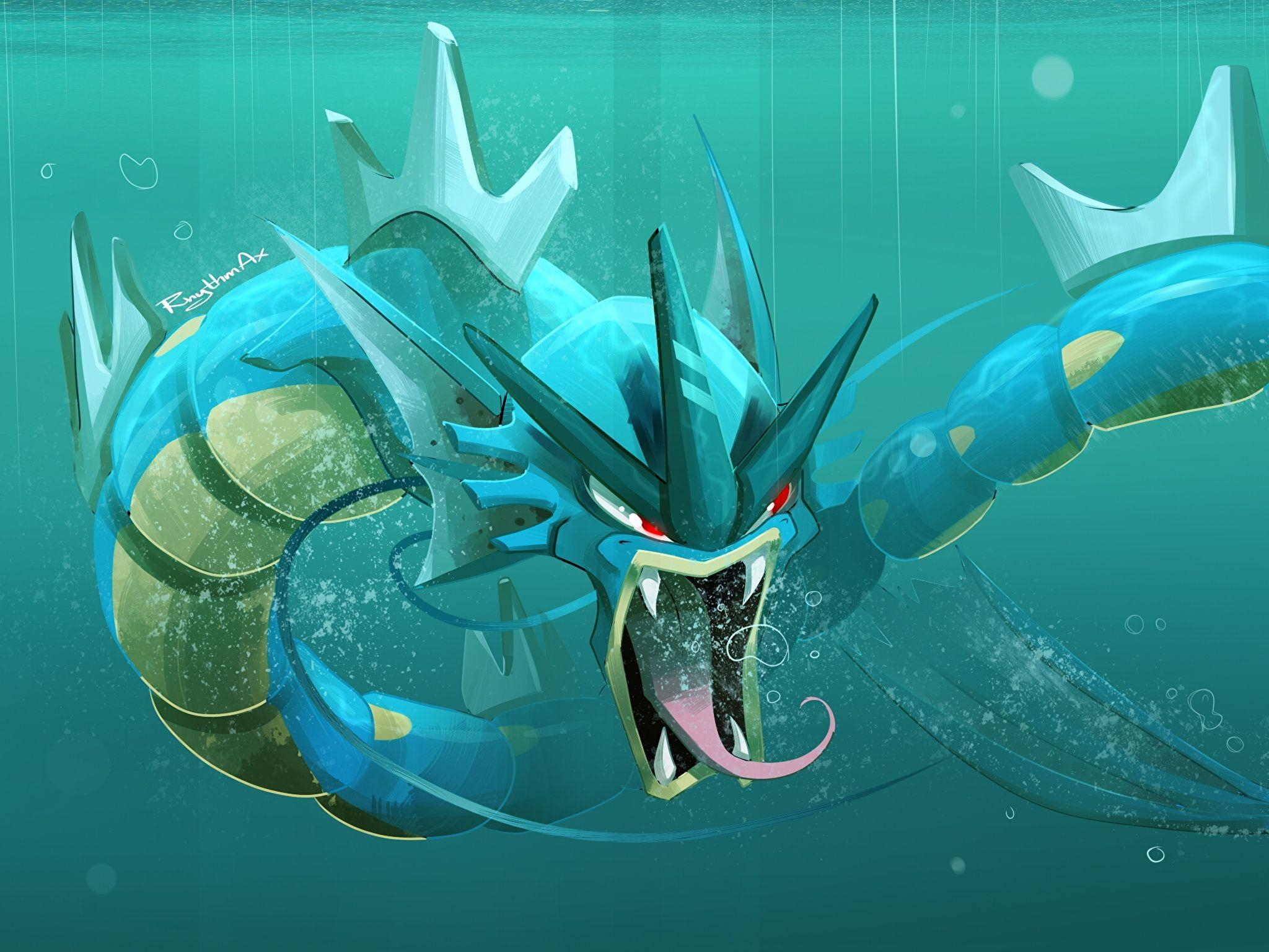 2050x1540 Wallpaper Pokemon Underwater world Monsters, Desktop