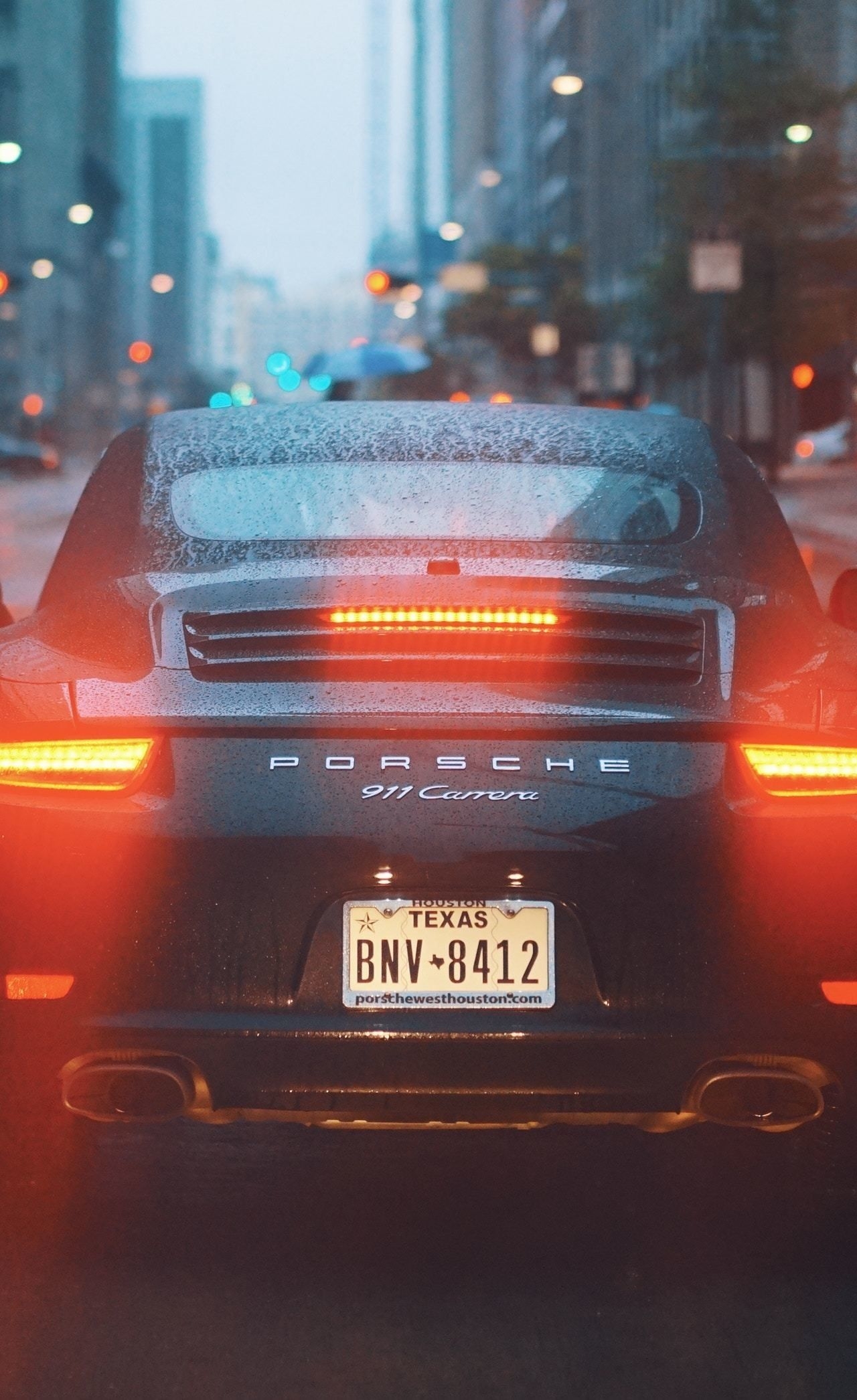 1280x2100 Download 1280x2120 wallpaper porsche 911 carrera s, rear, on road, iphone 6 plus, 1280x2120 HD image, background, 4460, Phone