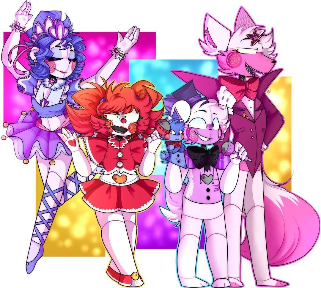 1080x970 s post Circus Babys Pizza World! Q: Circus Baby or Scrap Baby? A: Both! I love this artwork so mu. Fnaf drawings, Anime fnaf, Fnaf characters, Desktop