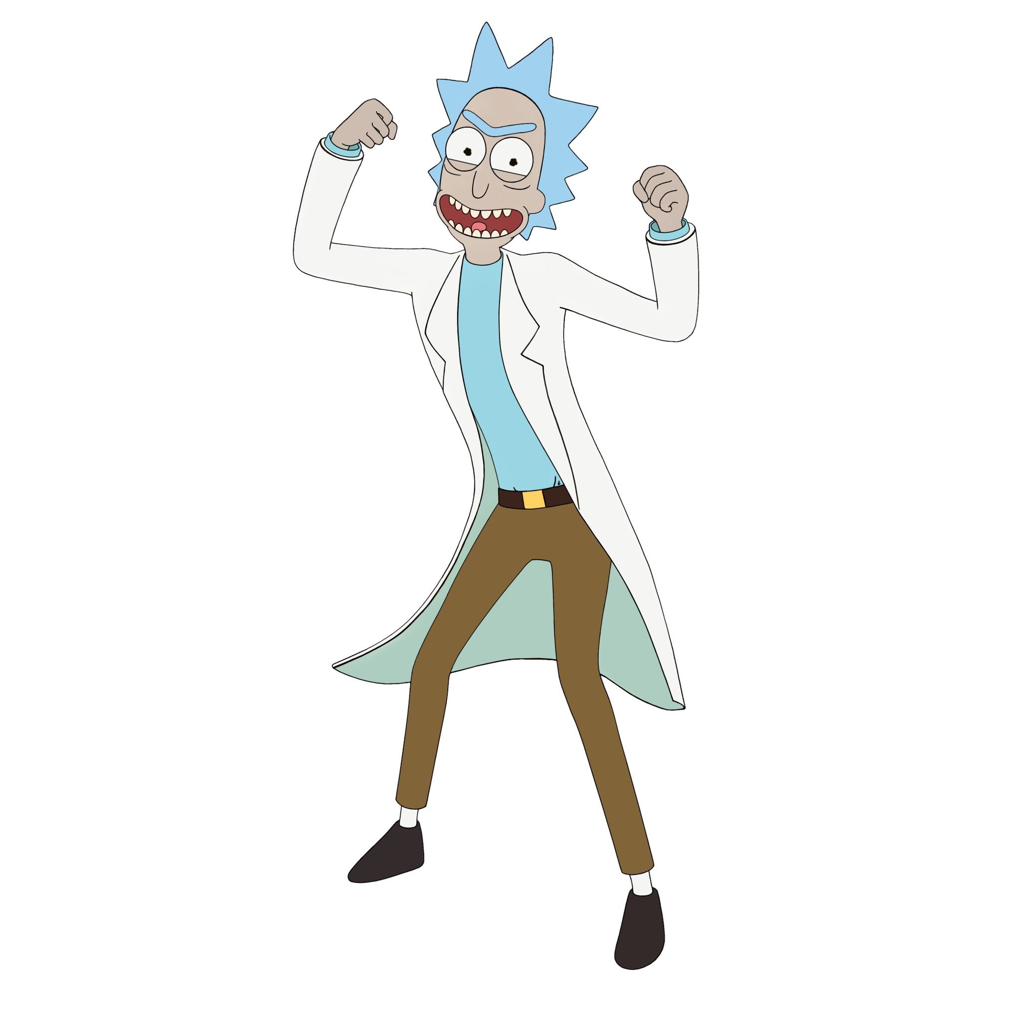 2050x2050 Rick Sanchez Fortnite wallpaper, Phone