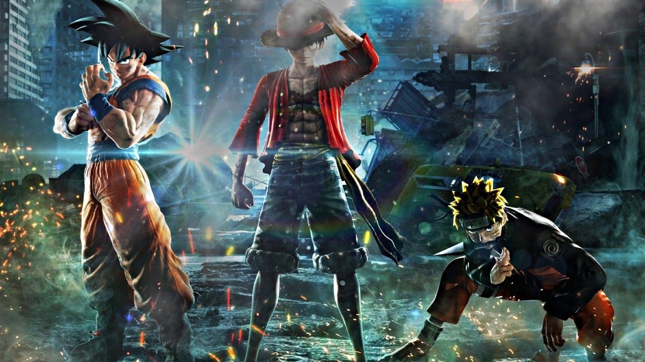 1280x720 Goku, Luffy, Naruto, Wallpaper engine, Desktop