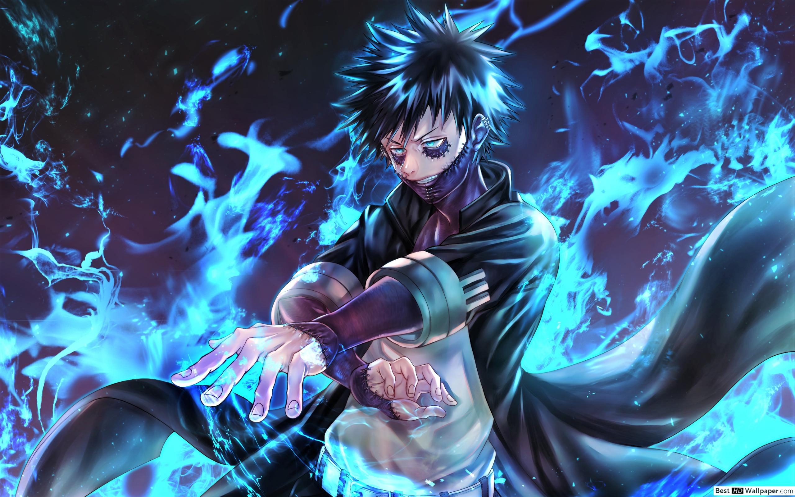 2560x1600 Dabi Blue Flame Wallpaper, Desktop