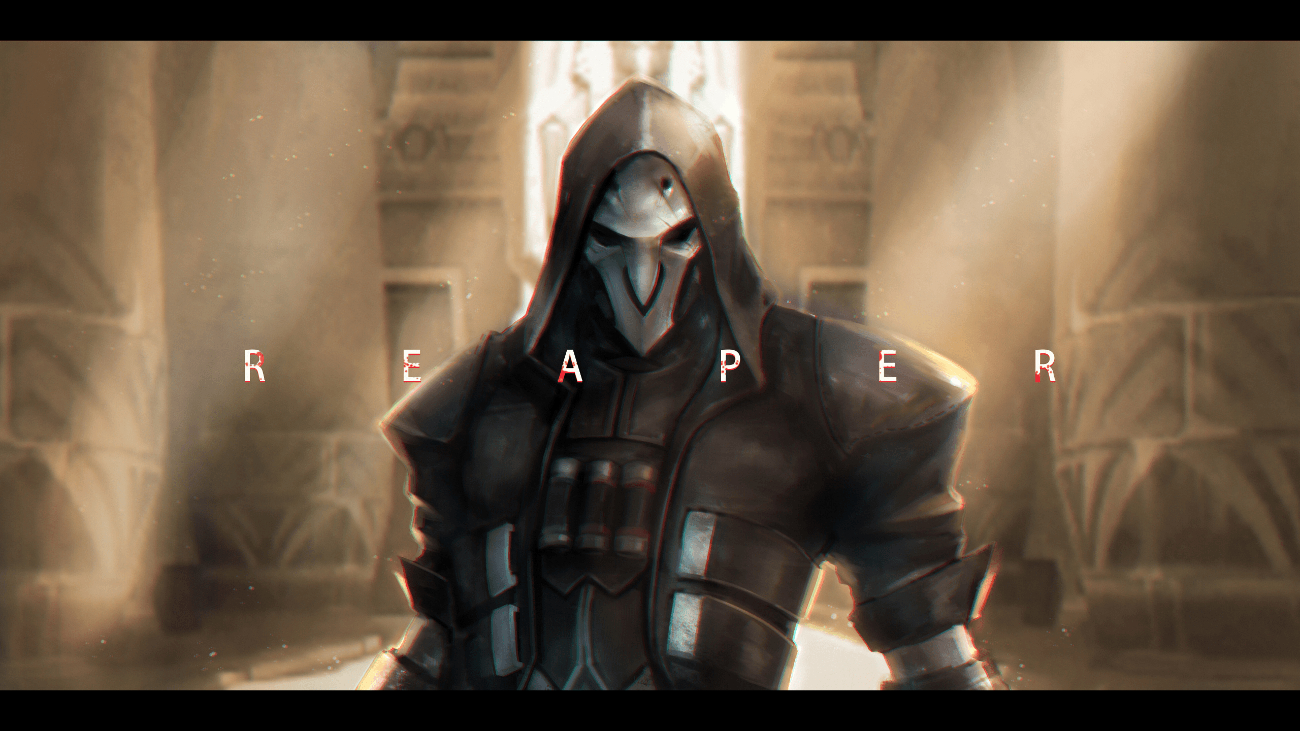 2560x1440 Reaper (Overwatch) HD Wallpaper, Desktop