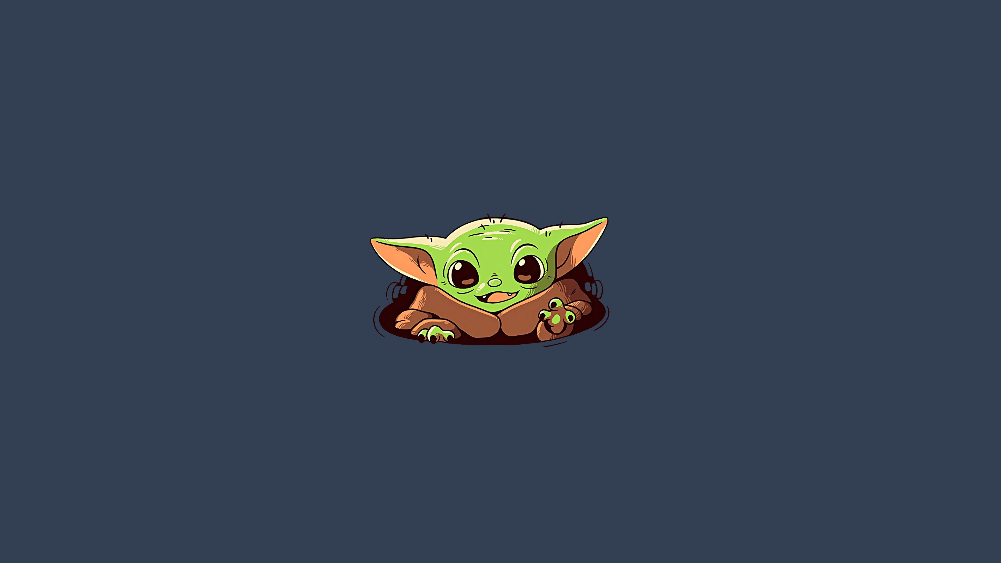 3840x2160 Cute Yoda Wallpaper Free Cute Yoda Background, Desktop