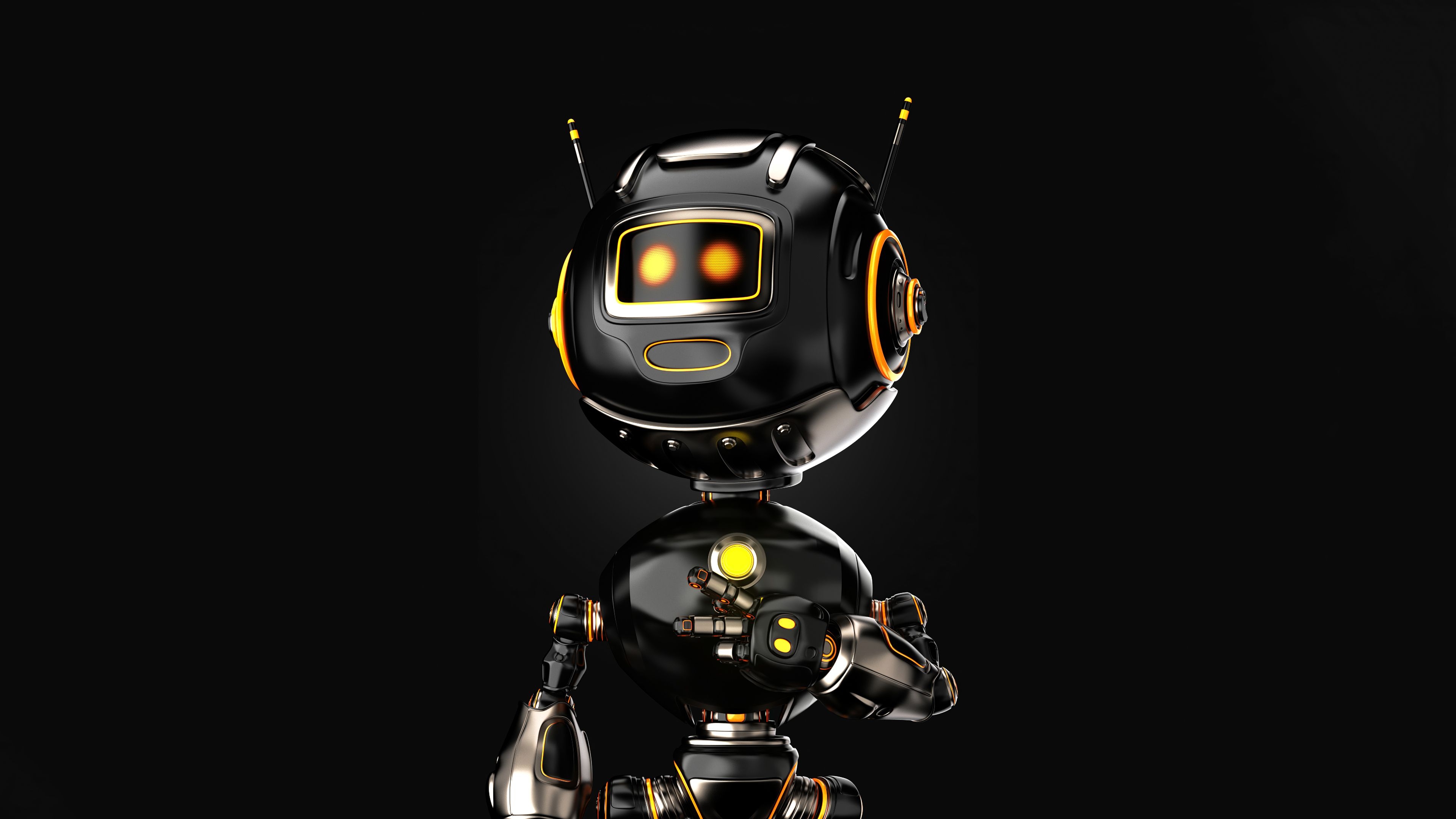 3840x2160 Humanoid Robot 4k 2048x1152 Resolution HD 4k Wallpaper, Image, Background, Photo and Picture, Desktop