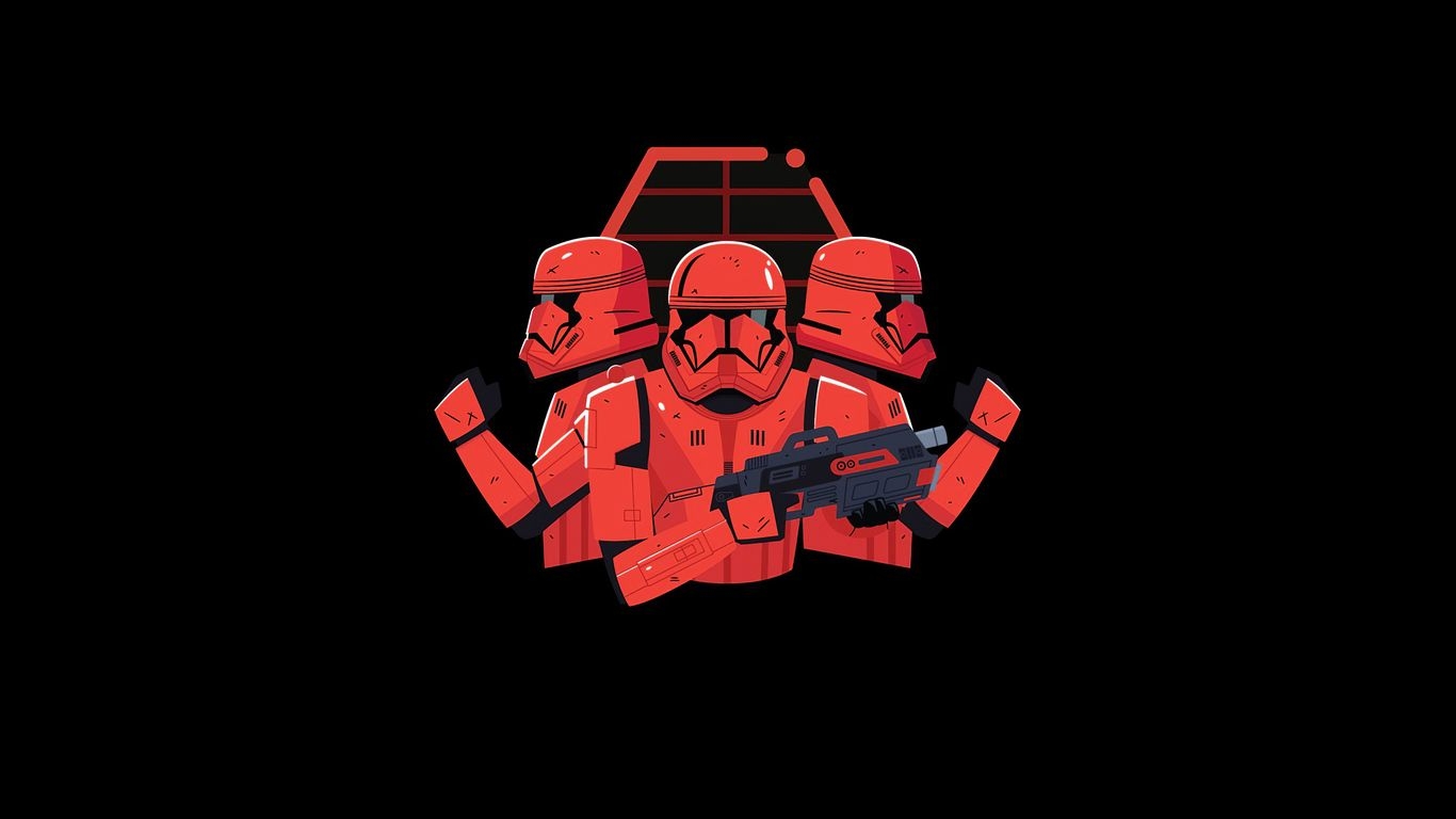 1370x770 Star Wars Stormtrooper Minimal Art  Resolution HD, Desktop