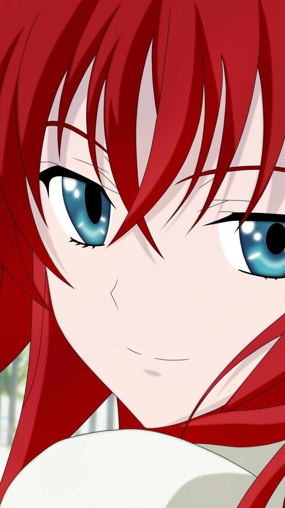 1080x1920 Download Wallpaper  Gremory rias, Girl, Hair, Eyes Sony, Phone