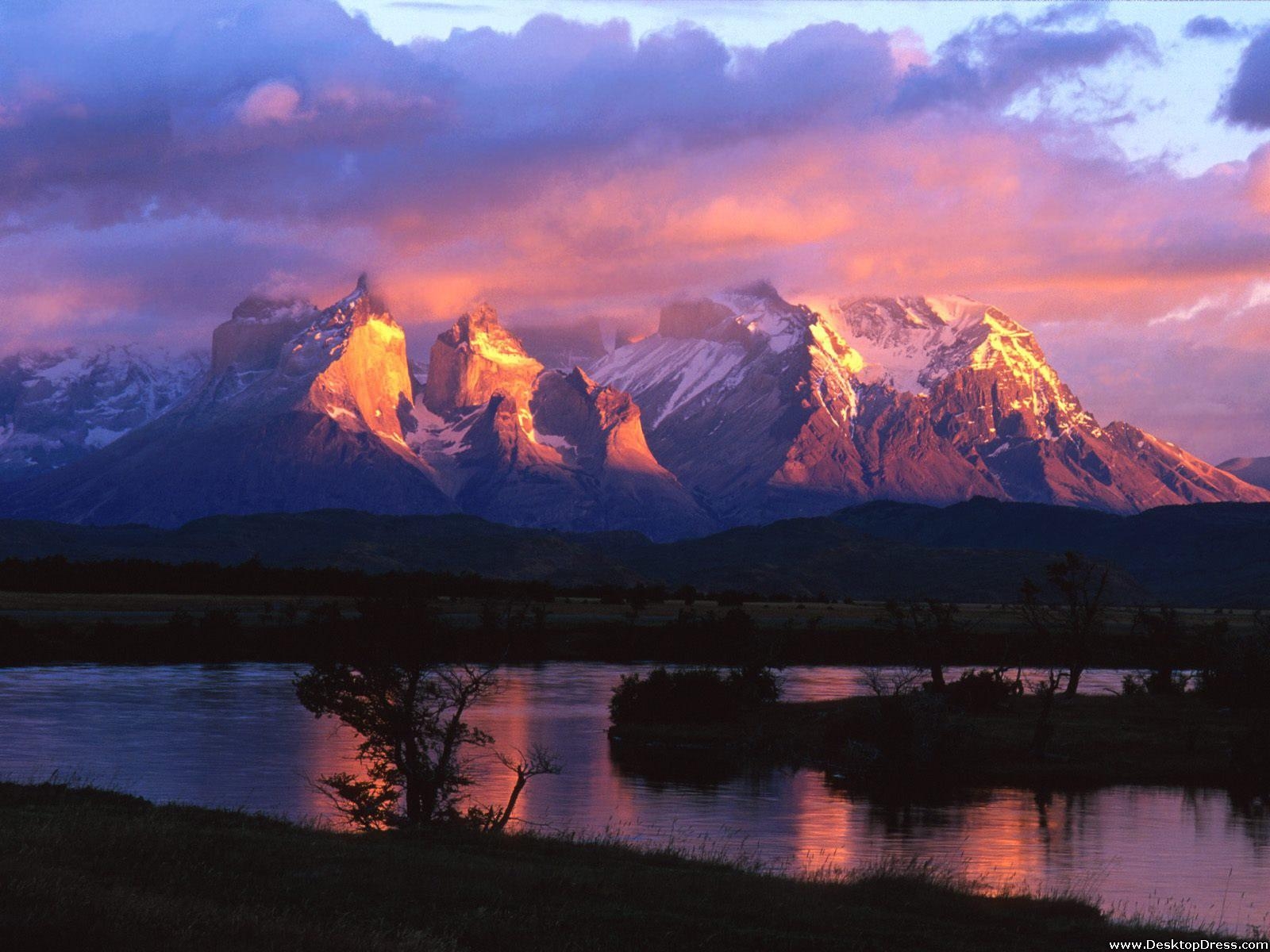 1600x1200 Desktop Wallpaper Natural Background Torres Del Paine, Serrano, Desktop