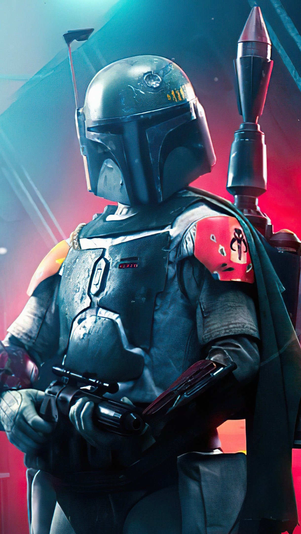 1220x2160 Boba Fett Star Wars Wallpaper 4k Ultra HD, Phone