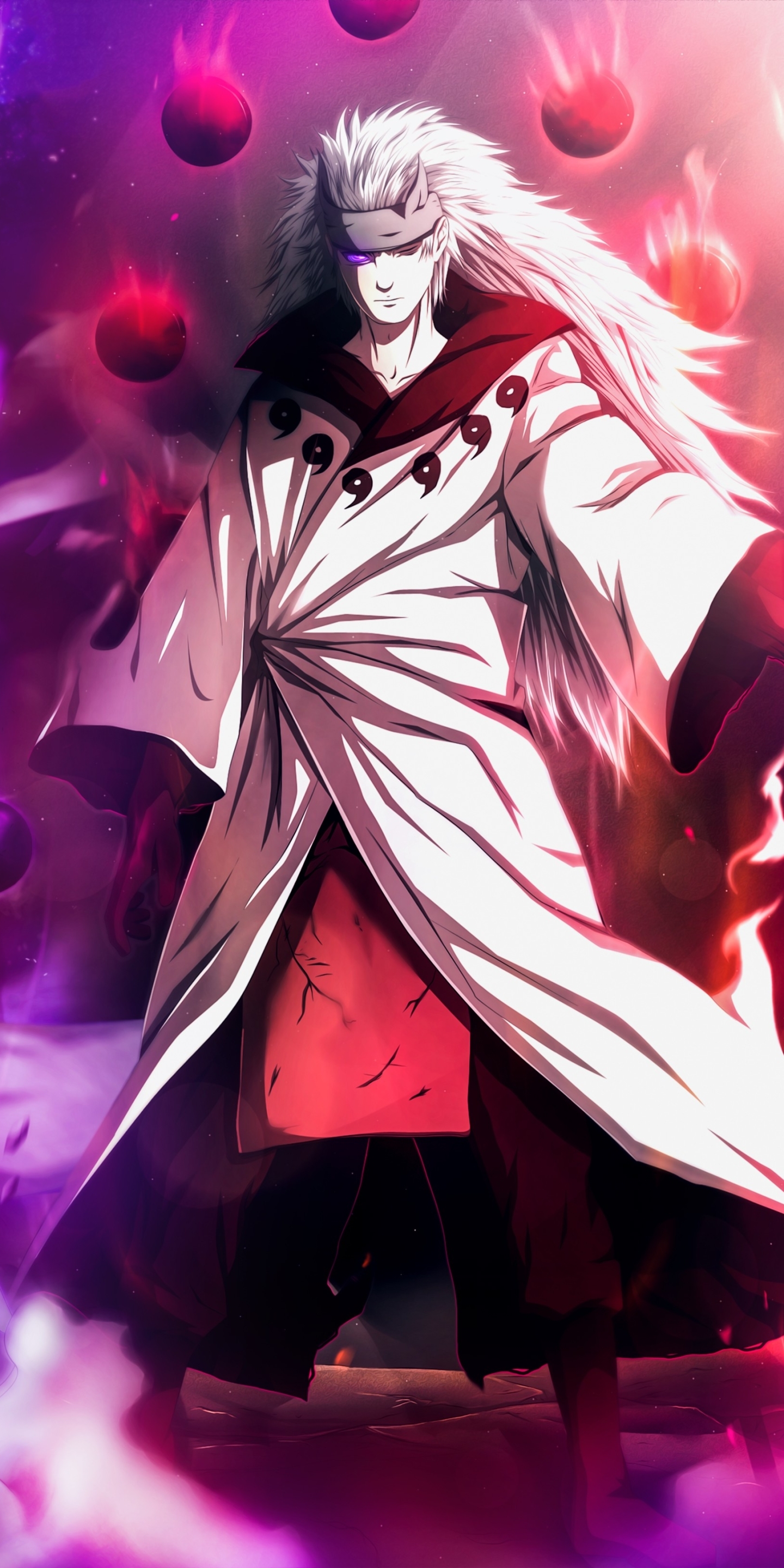 1440x2880 Mobile wallpaper: Anime, Naruto, Madara Uchiha, Obito Uchiha, Sage Of Six Paths, 1129072 download the picture for free, Phone