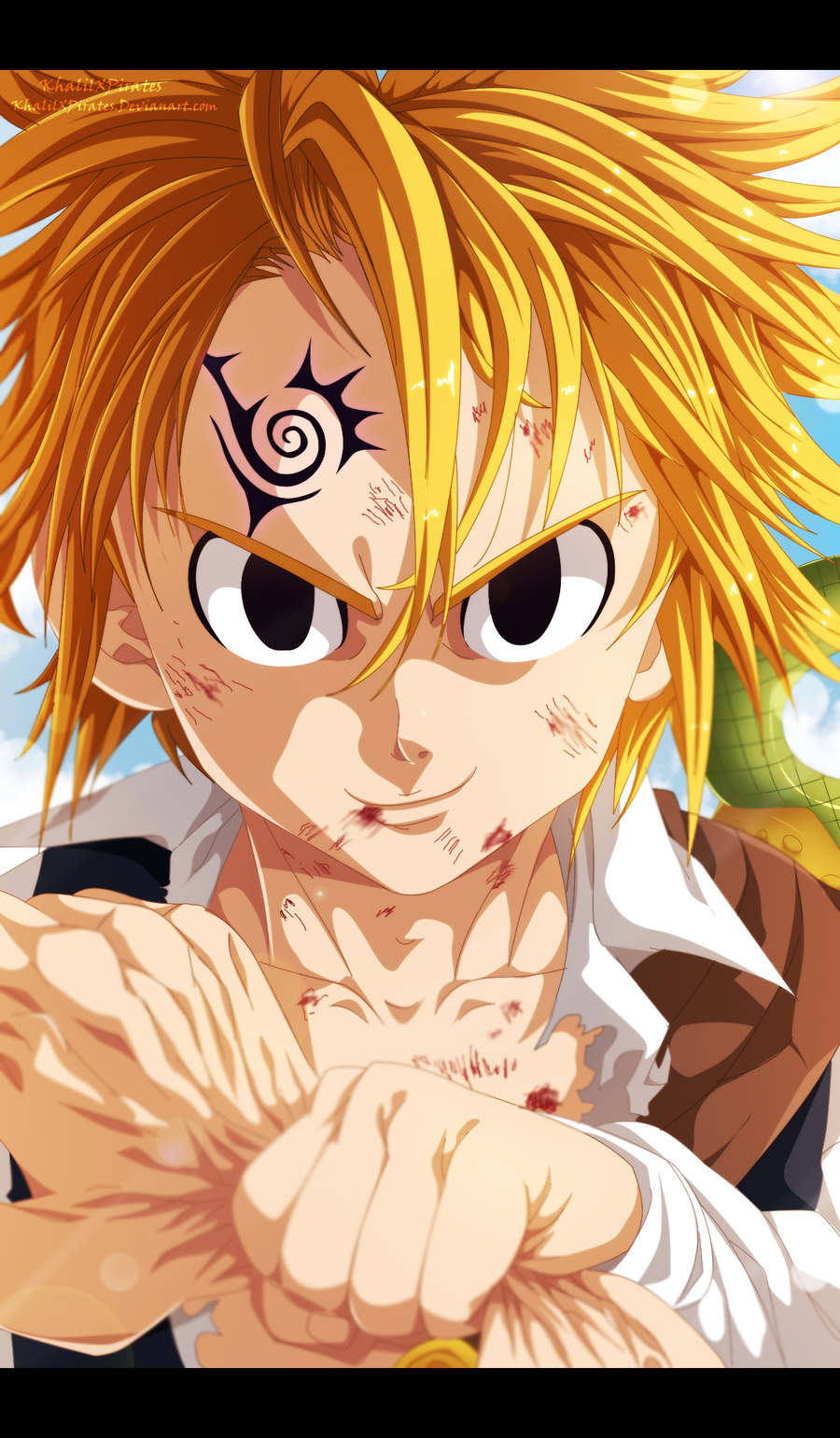 900x1540 Free download Nanatsu no Taizai meliodas, Phone