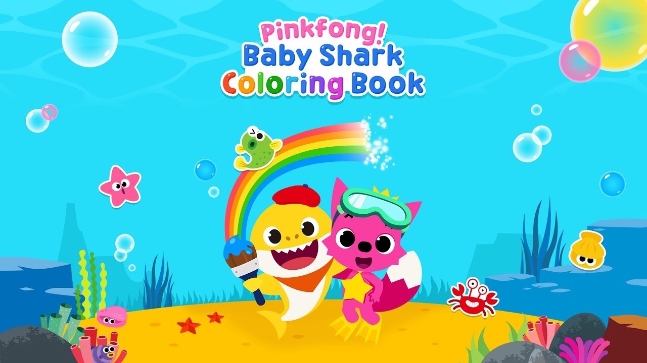 1280x720 Free download [App Trailer] Pinkfong Baby Shark Coloring Book [] for your Desktop, Mobile & Tablet. Explore Baby Shark Pinkfong Wallpaper. Baby Shark Pinkfong Wallpaper, Shark Wallpaper, HD Shark Wallpaper, Desktop