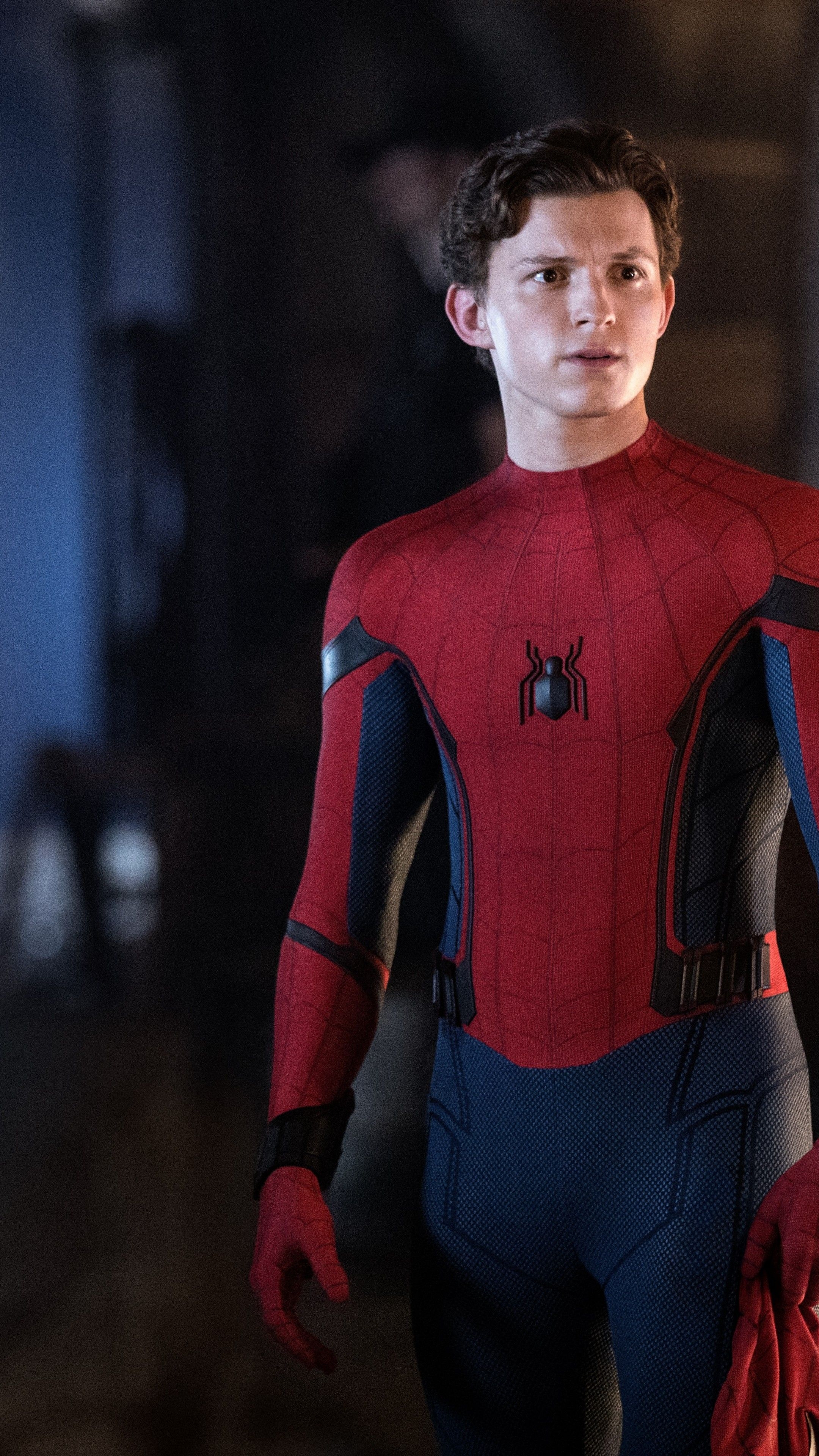 2160x3840 Wallpaper Spider Man: Far From Home, Tom Holland, 5K, Movies, Phone